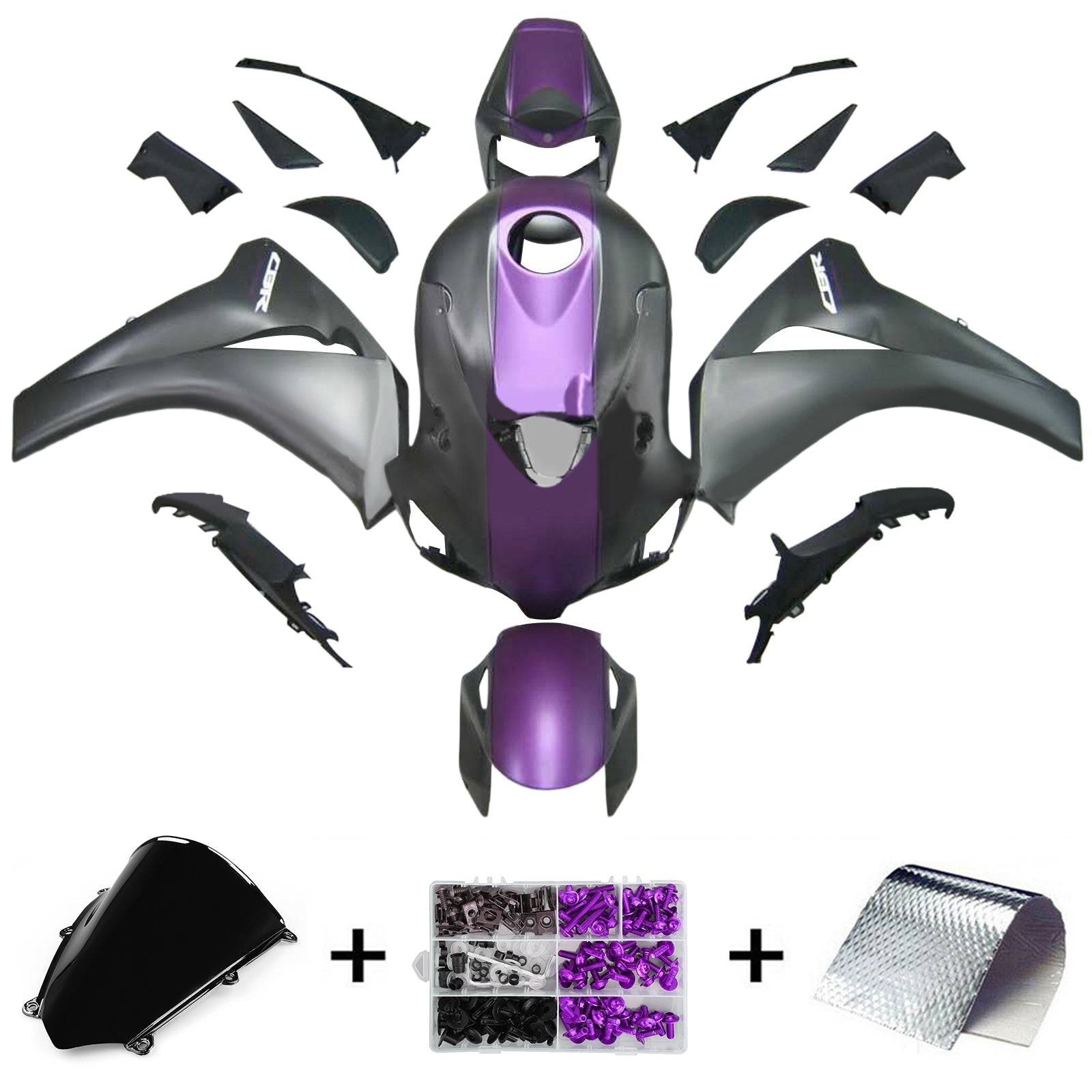 Honda CBR1000RR 2008-2011 Fairing Kit Bodywork Plastic ABS