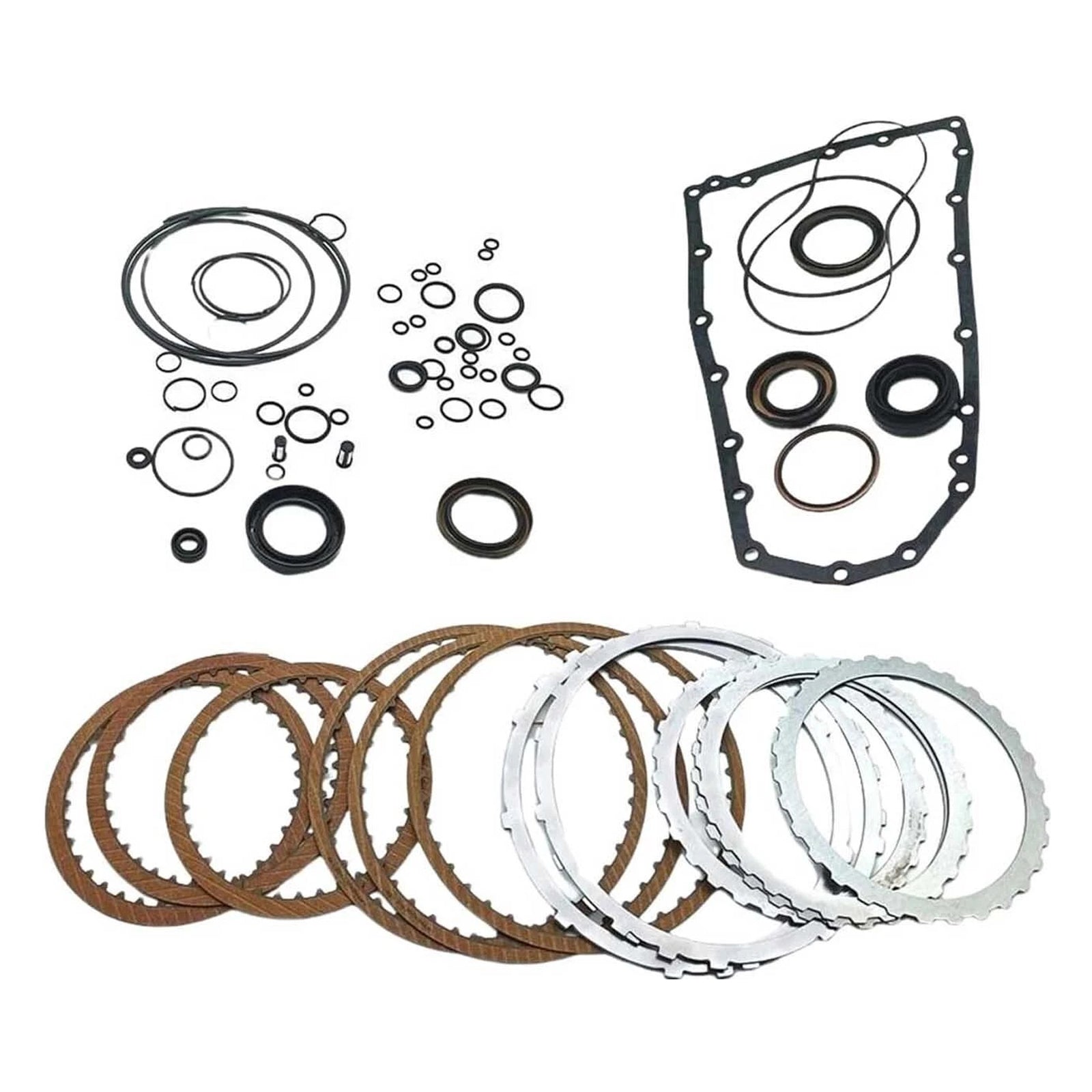 2012-2014 LATITUDE (Chain CVT8) V6 2.5L 3.5L CVT Transmission Master Rebuild Kit Clutch Plates F016E JF017E RE0F11E