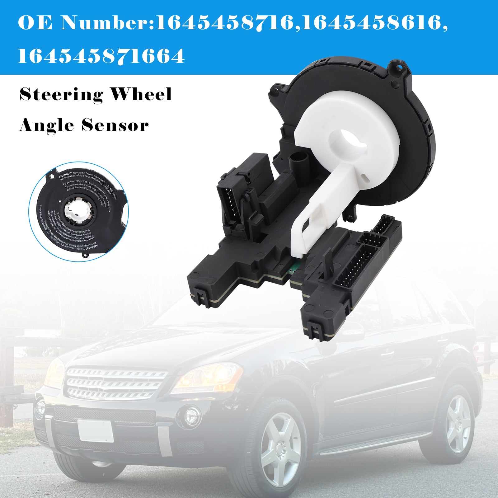 2006-2013 For Mercedes-Benz R350 Steering Wheel Angle Sensor 164545871664