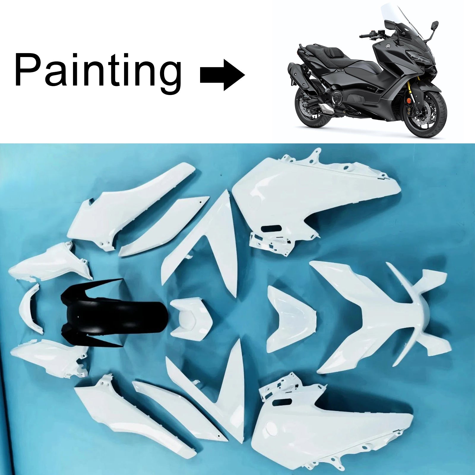 Yamaha TMAX560 2022-2024 Fairing Kit Bodywork