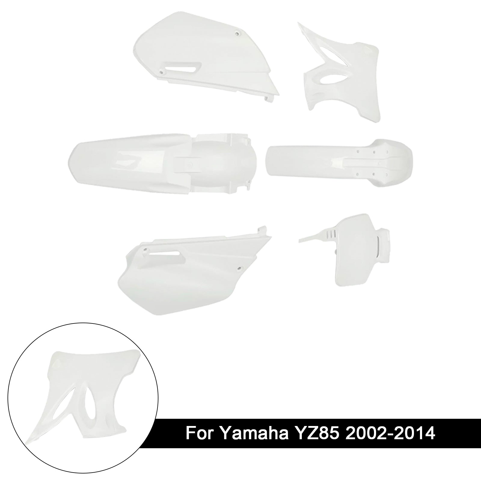 Body Plastic Kit Fender Fairing For Yamaha YZ85 2002-2014