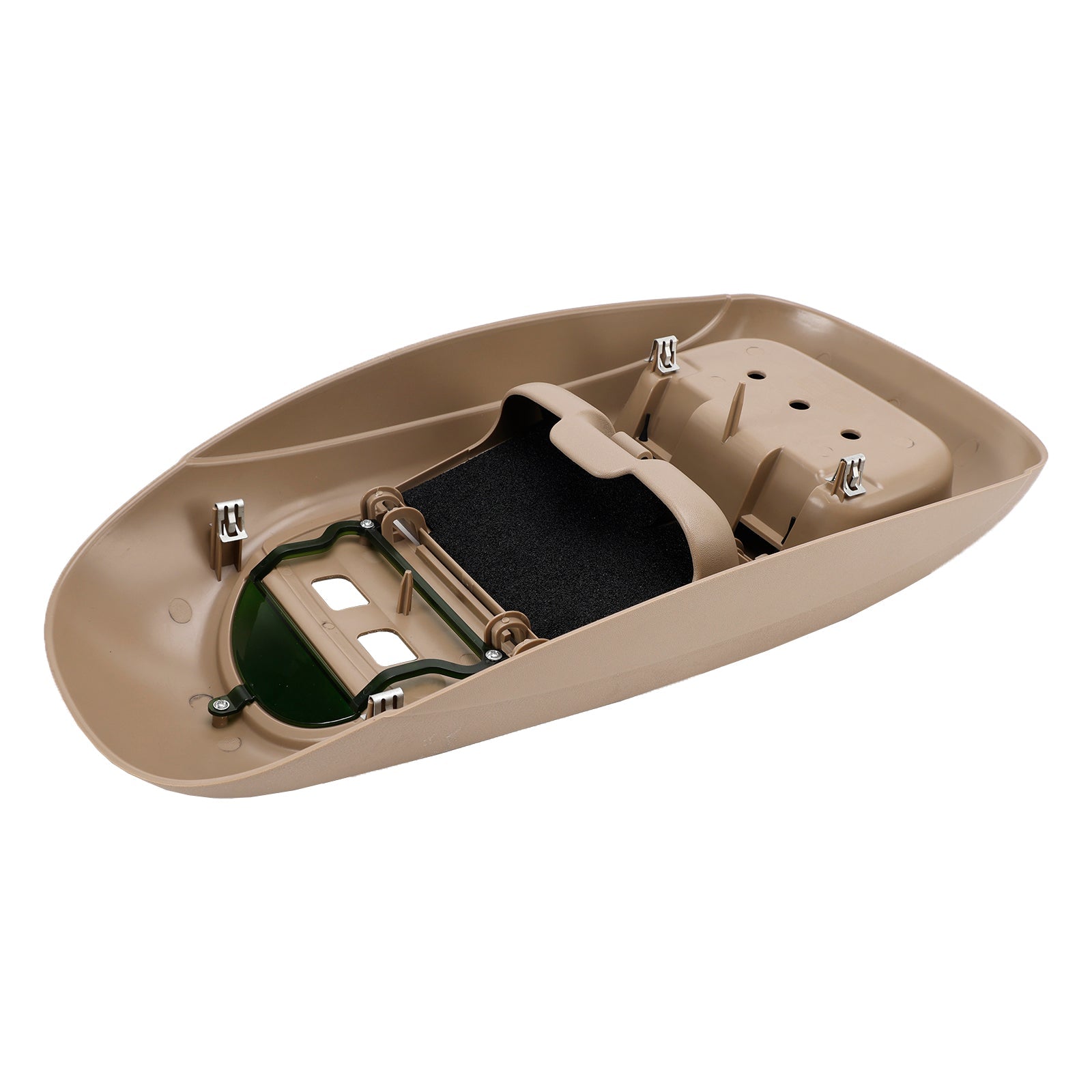 2002-2004 Ford F250 F-350 F-450 F-550 Super Duty  Overhead Console Assembly w/o Sunroof Tan