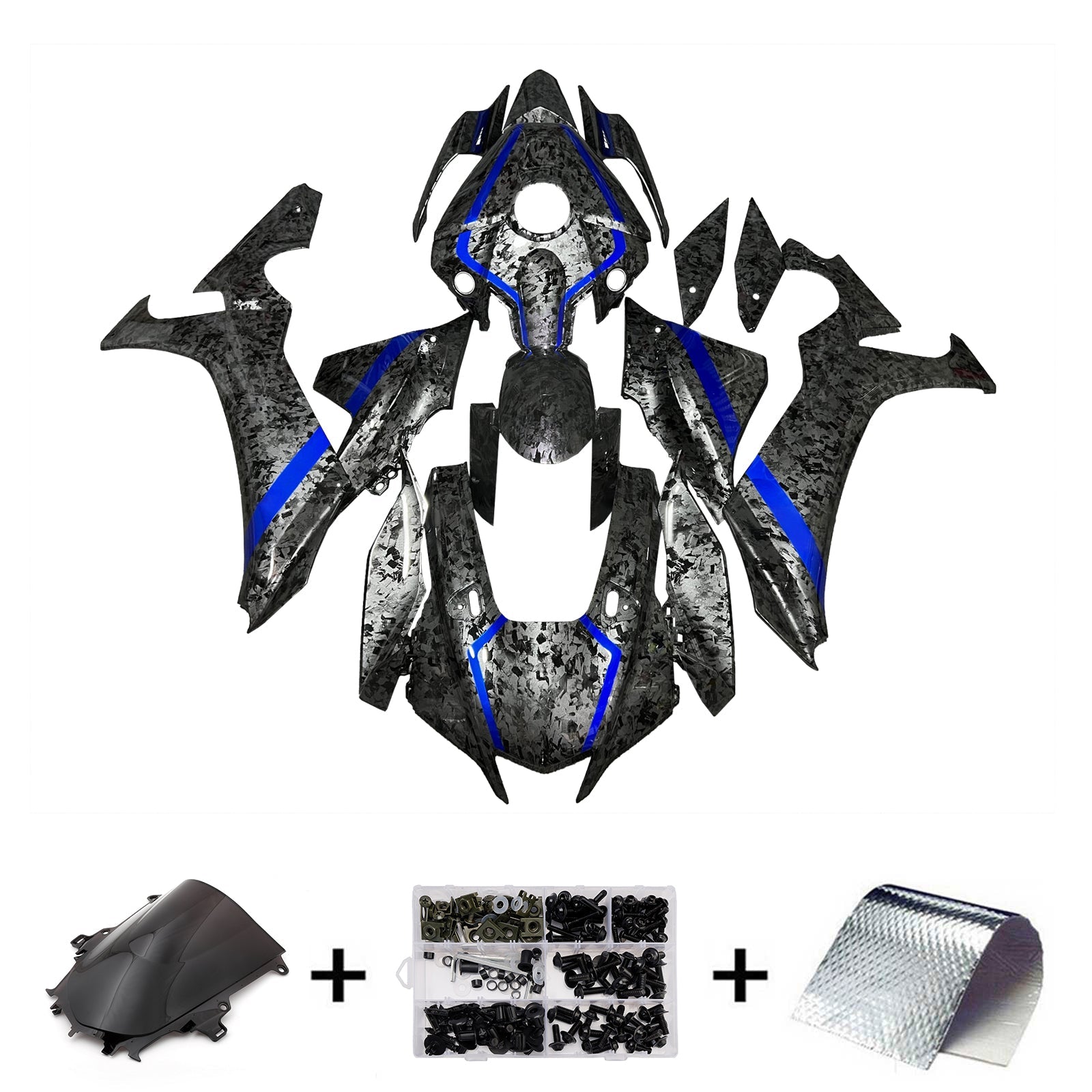 Injection Fairing Kit Bodywork Plastic ABS fit For Yamaha YZF-R1 2020-2025