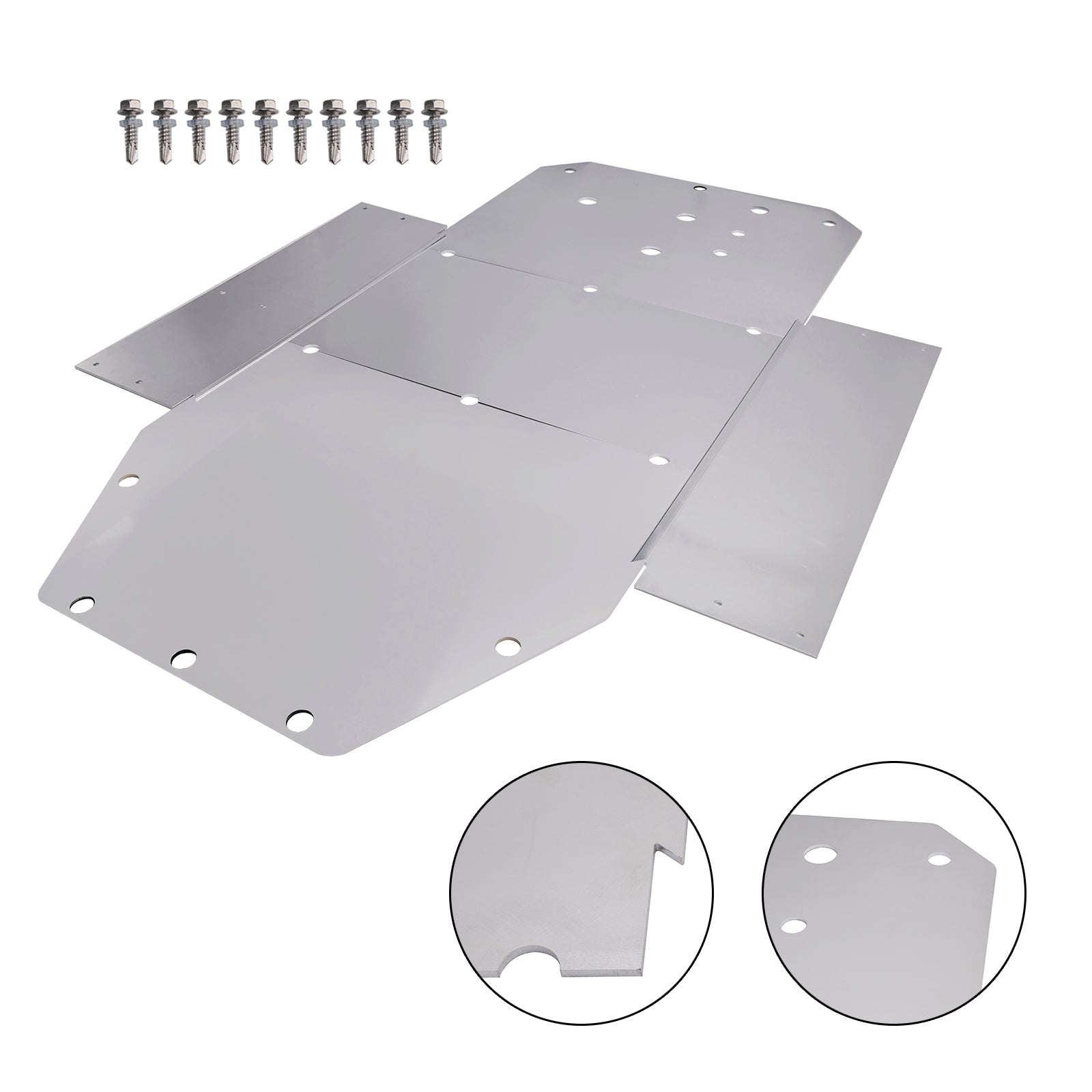 2015-2016 Polaris RZR S 900 Aluminum Skid Plate Chassis Protector