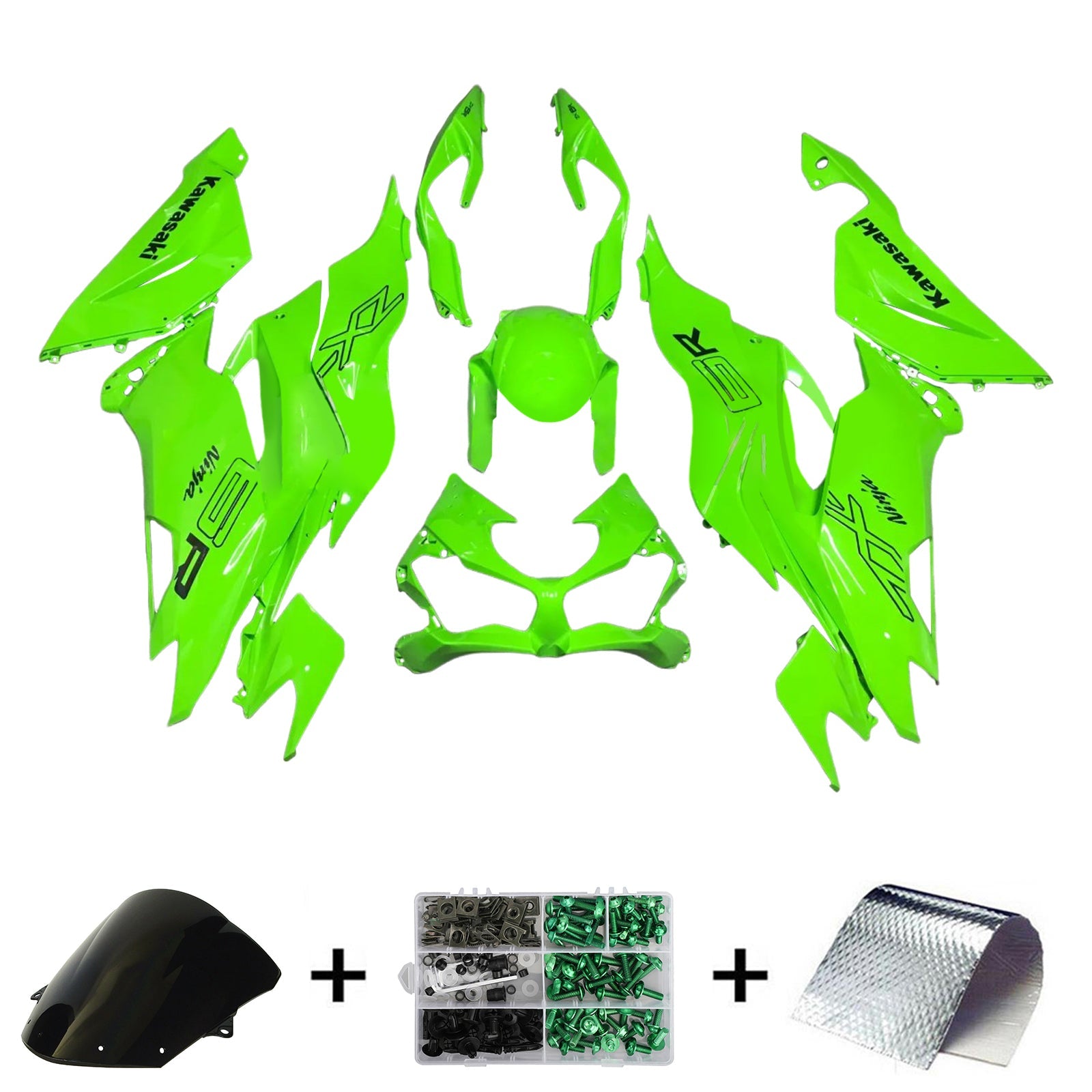 Kit Carenado Kawasaki ZX6R 2019-2023 Carrocería Plástico ABS