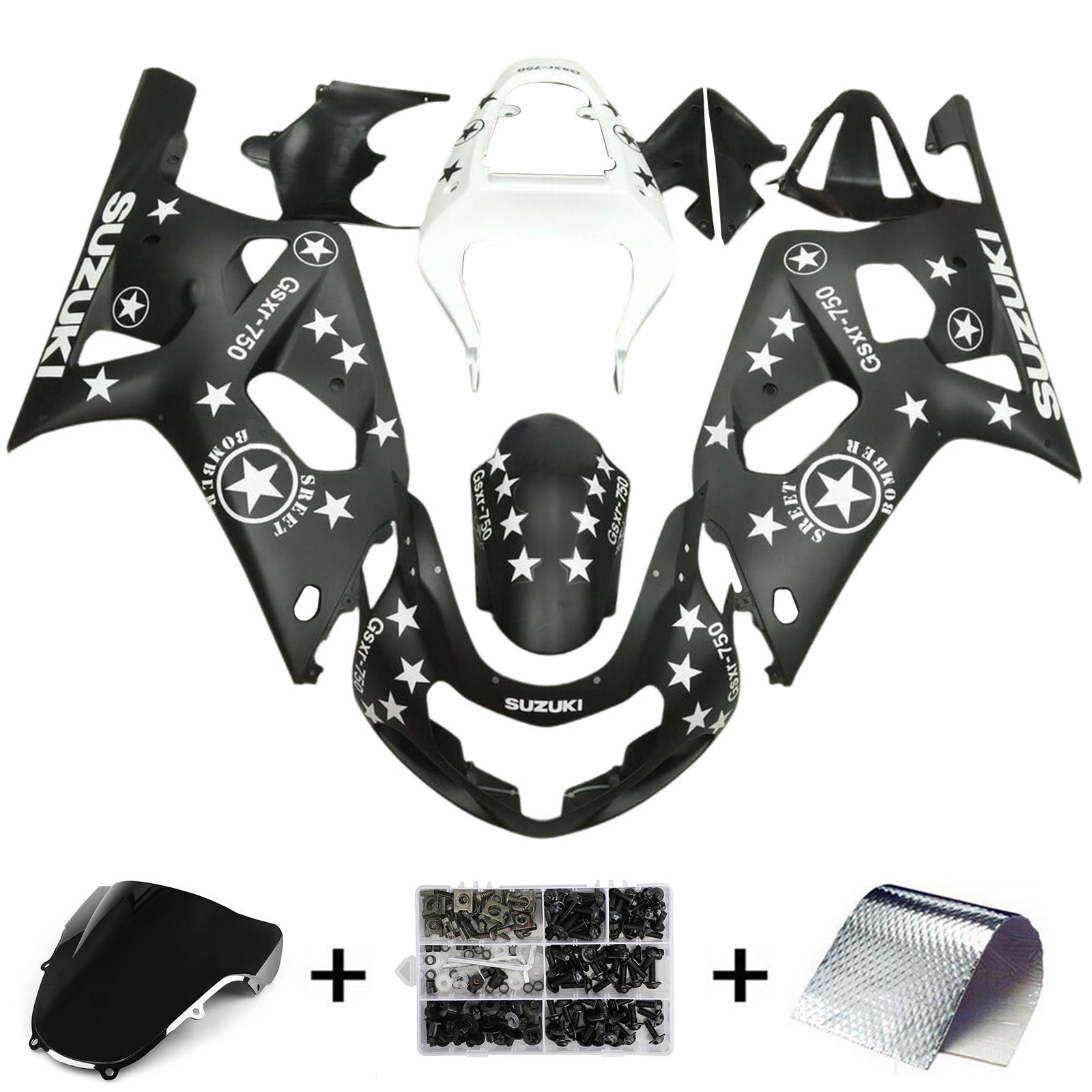 أموتوبارت سوزوكي GSXR600 2001-2003 GSXR750 2000-2003 K1 Fairing Kit