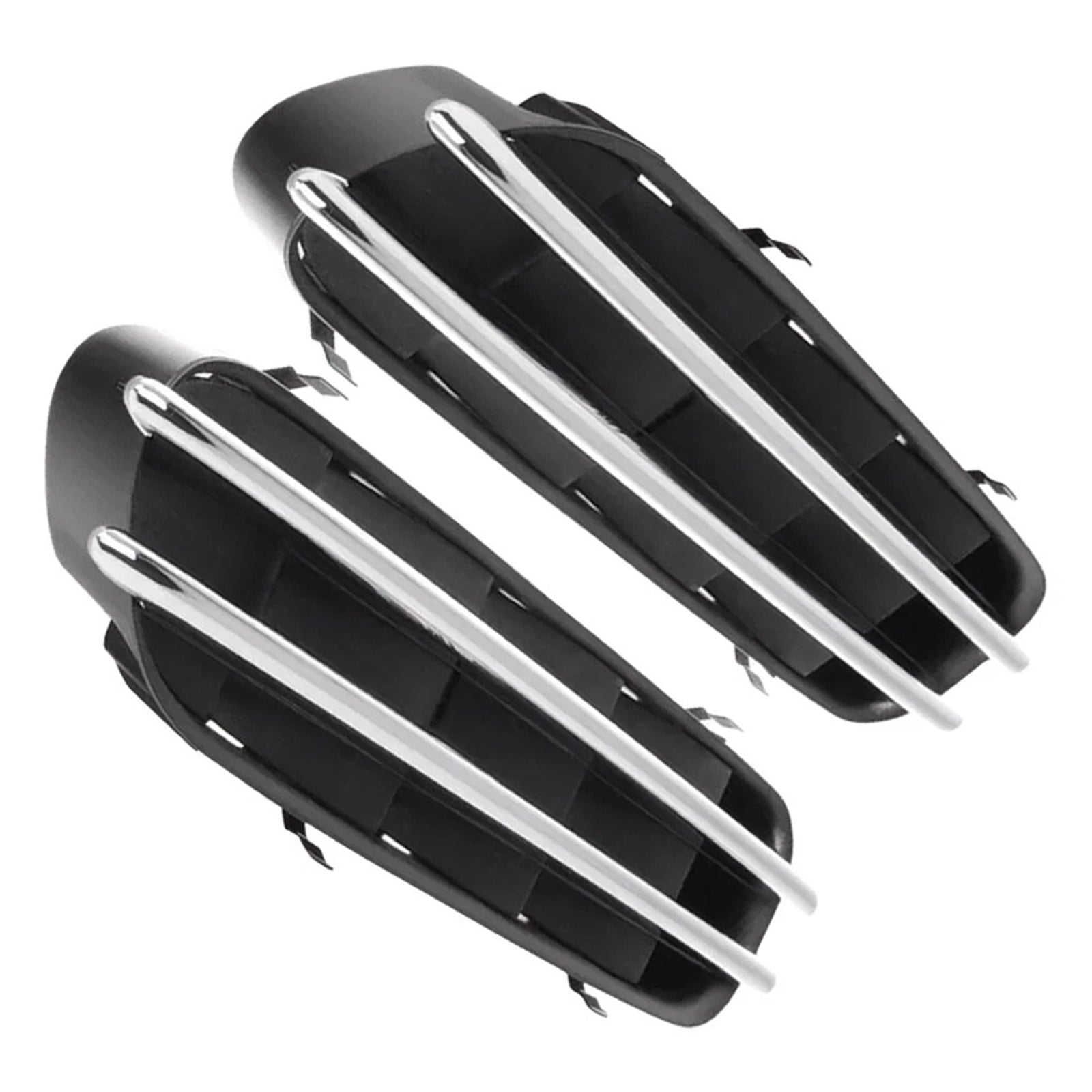 Pair Wing Fender Grille Cover Panel For BMW 5 Series E39 E60 E61 M5 51137896850