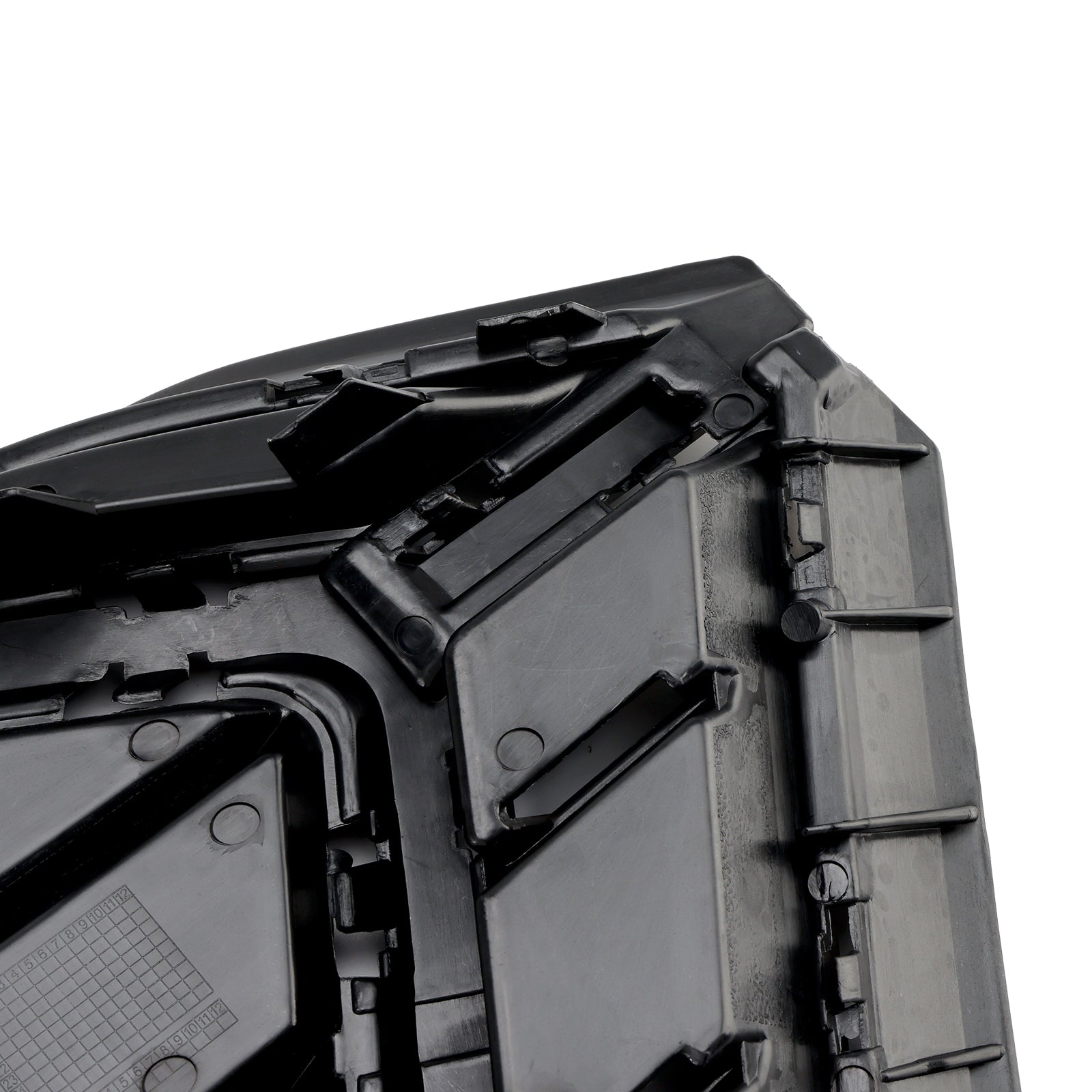 2019-2022 Audi Q3 S-Line 2PCS Gloss Black Front Bumper Grille Cover