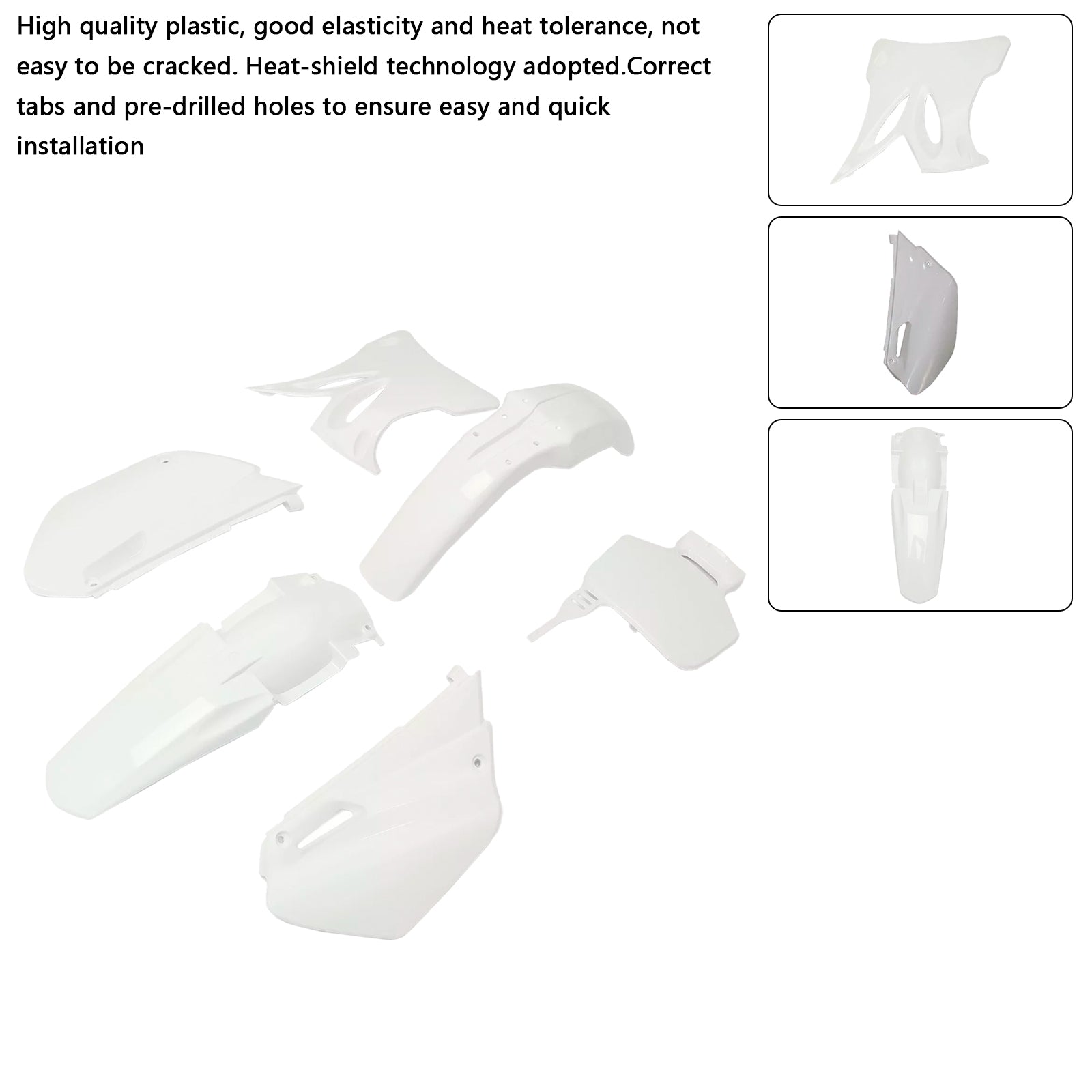 Body Plastic Kit Fender Fairing For Yamaha YZ85 2002-2014
