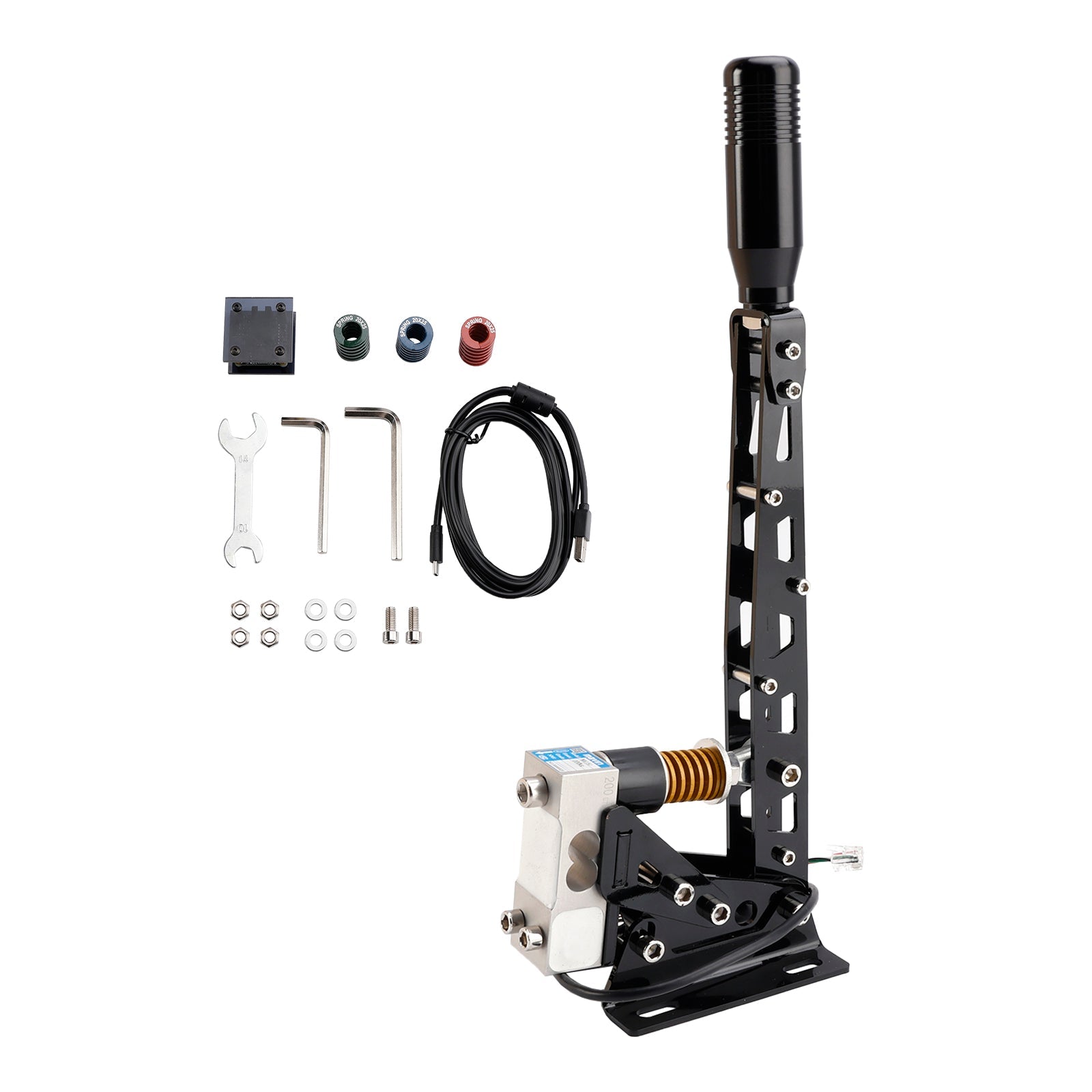 SIM USB Handbrake PC 64bit 200KG Load Cell Racing Games For Logitech G29/G27/G25