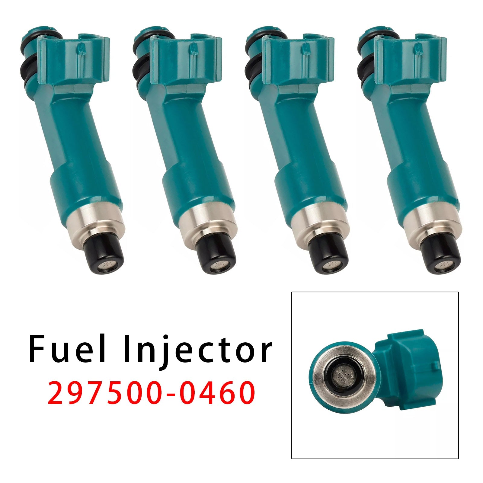 4Pcs Fuel Injector For Mazda 2 1.3L 1.5L 2011-2014 Fiesta 2009 297500-0460