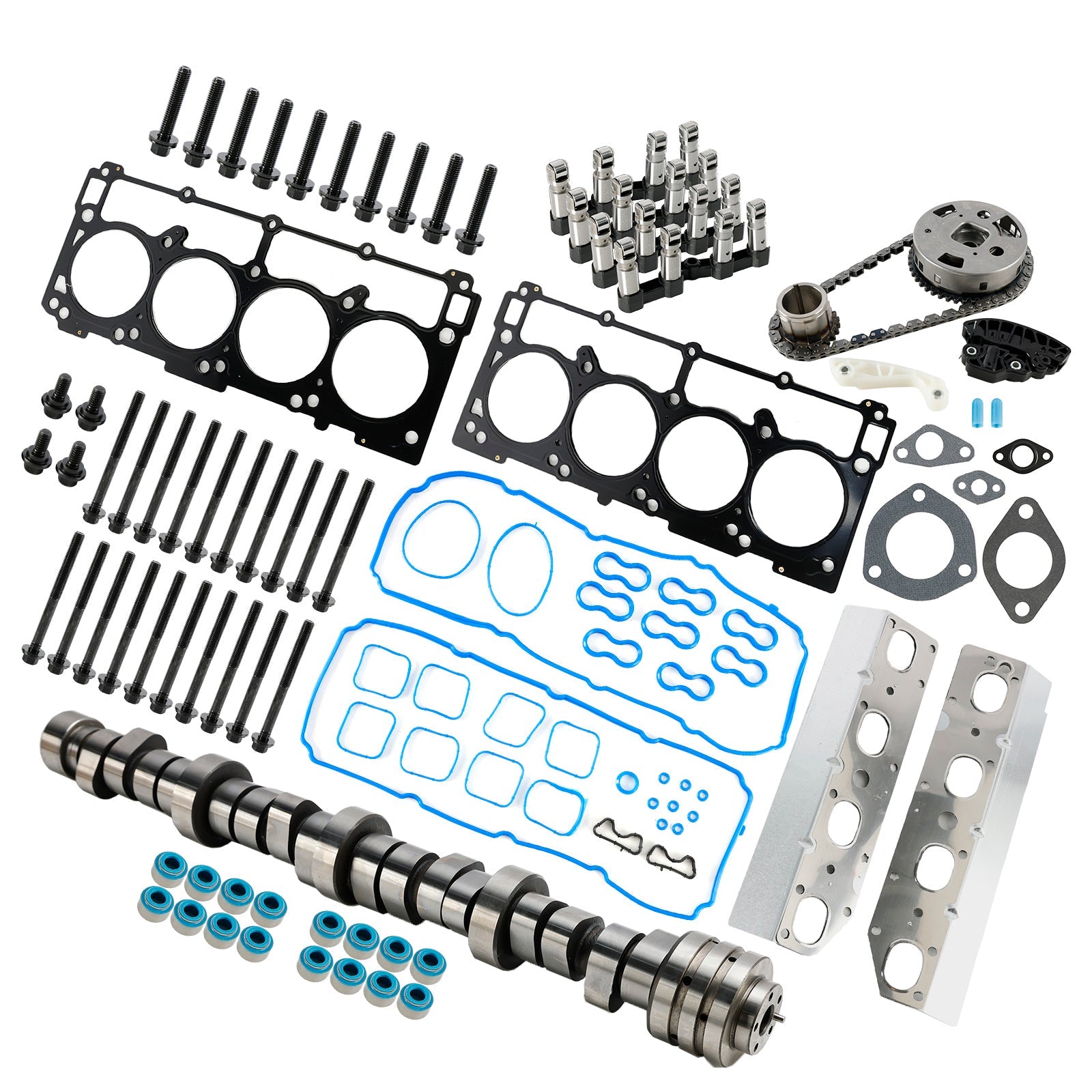 2009 Chrysler Aspen 5.7L Engine V8 Dodge Durango MDS Lifters Kit Timing Chain Kit Camshaft Kit