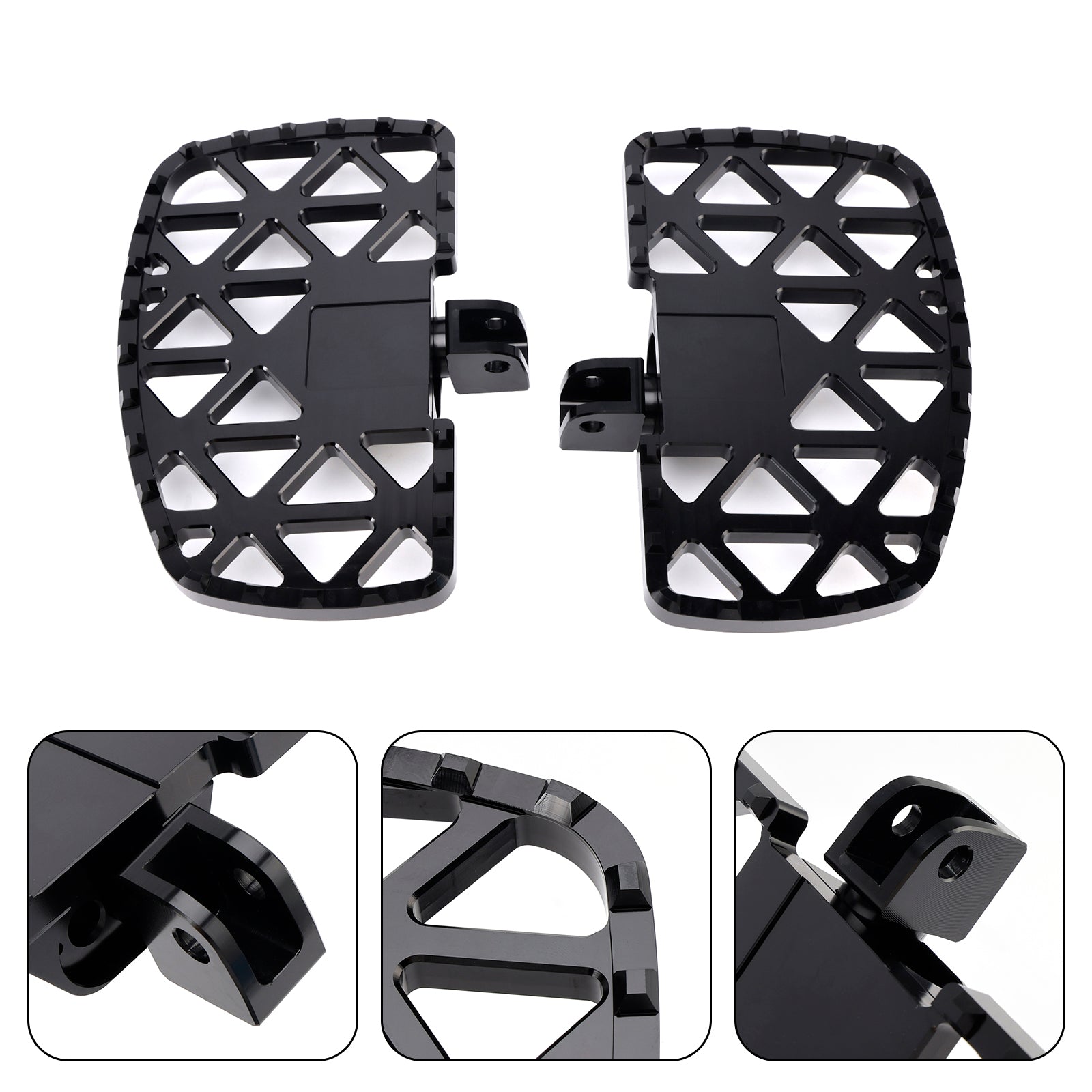 Front Footrests Foot Pegs fit for Meteor 350 2021-2025 Classic 350 2022-2025