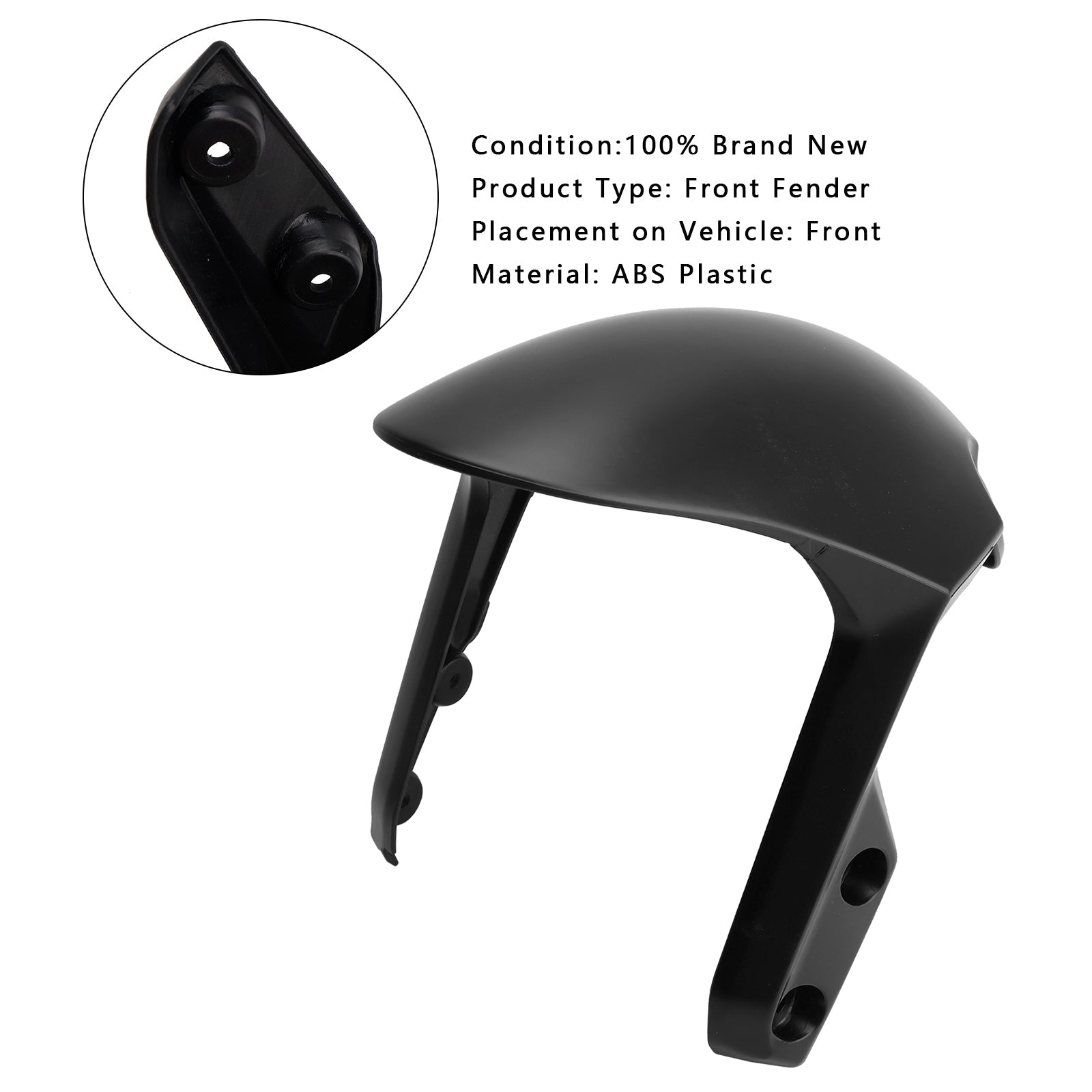 2024-2025 Daytona 660 Front Fender Mudguard Fairing Cowl