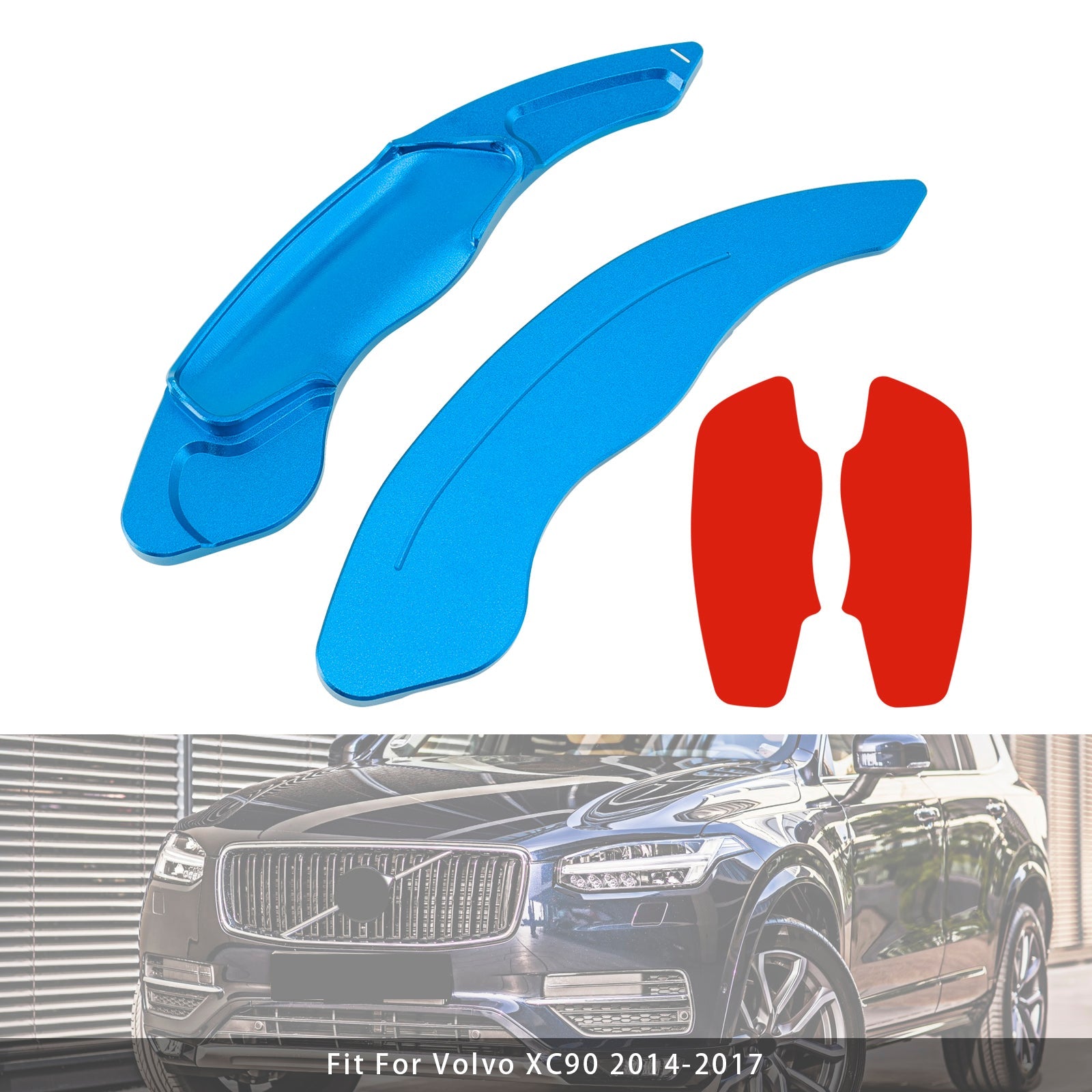 Steering Wheel Paddle Shifter Extension For VOLVO XC60 XC90 Aluminium