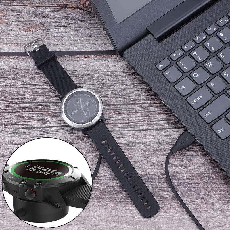 كابل قاعدة شحن شاحن USB مناسب لـ Garmin Fenix ​​5 5S 5X 6X 6S Plus