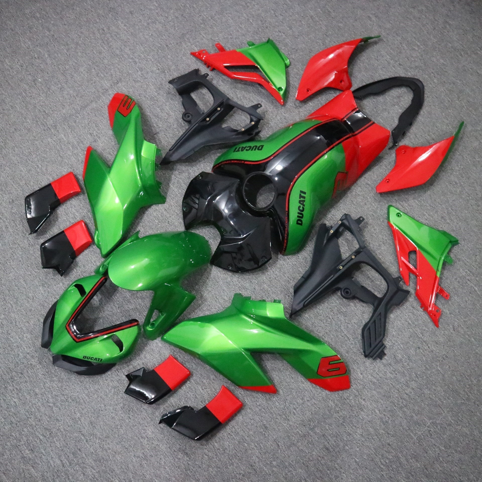 Injection Fairing Kit Bodywork For Ducati Street Fighter V4 2020-2023