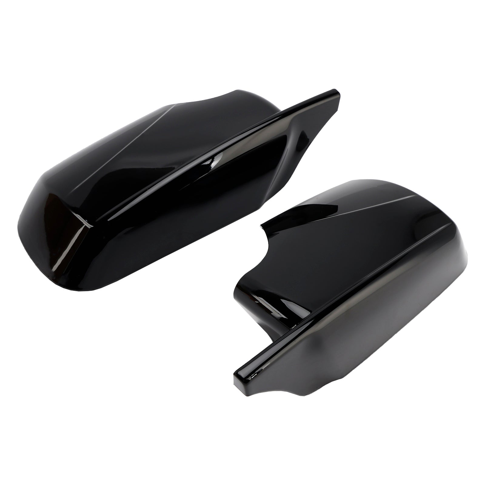 2PCS M Style Wing Car Side Mirror Cover Caps for BMW E46 Sedan E39 4DR 1998-2005
