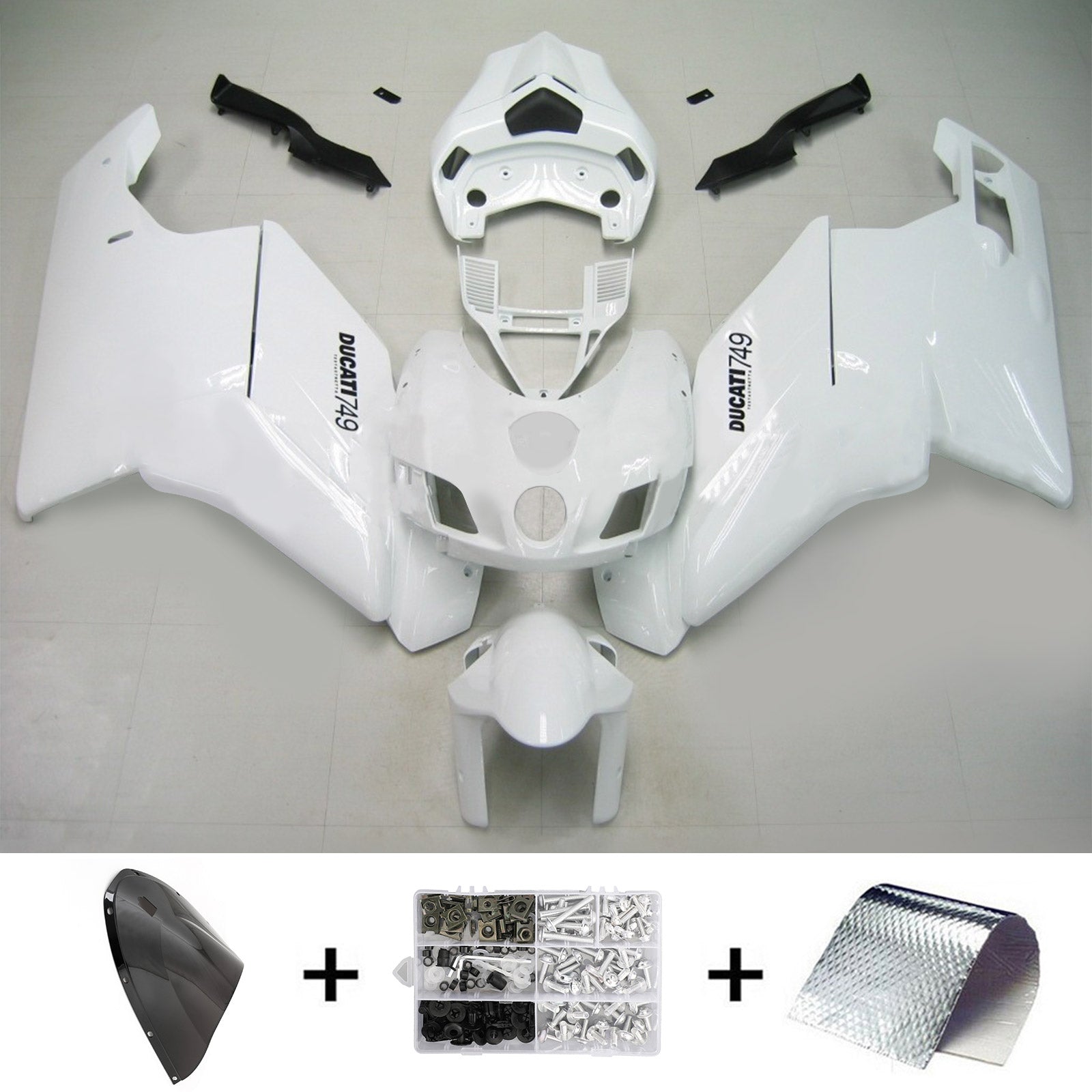 Ducati 999 749 2005 2006 Fairing Kit Bodywork ABS