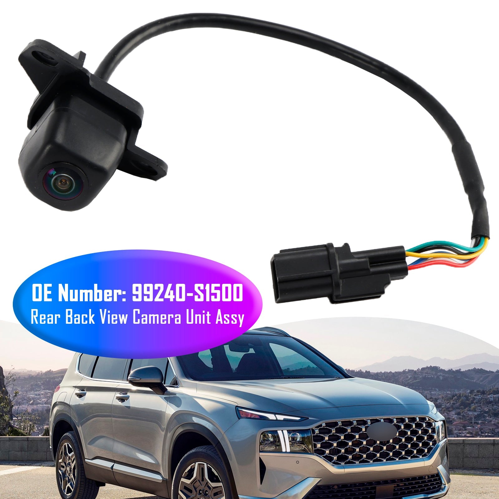 2021-2023 Hyundai Santa Fe Rear Back View Camera Unit Assy 99240-S1500