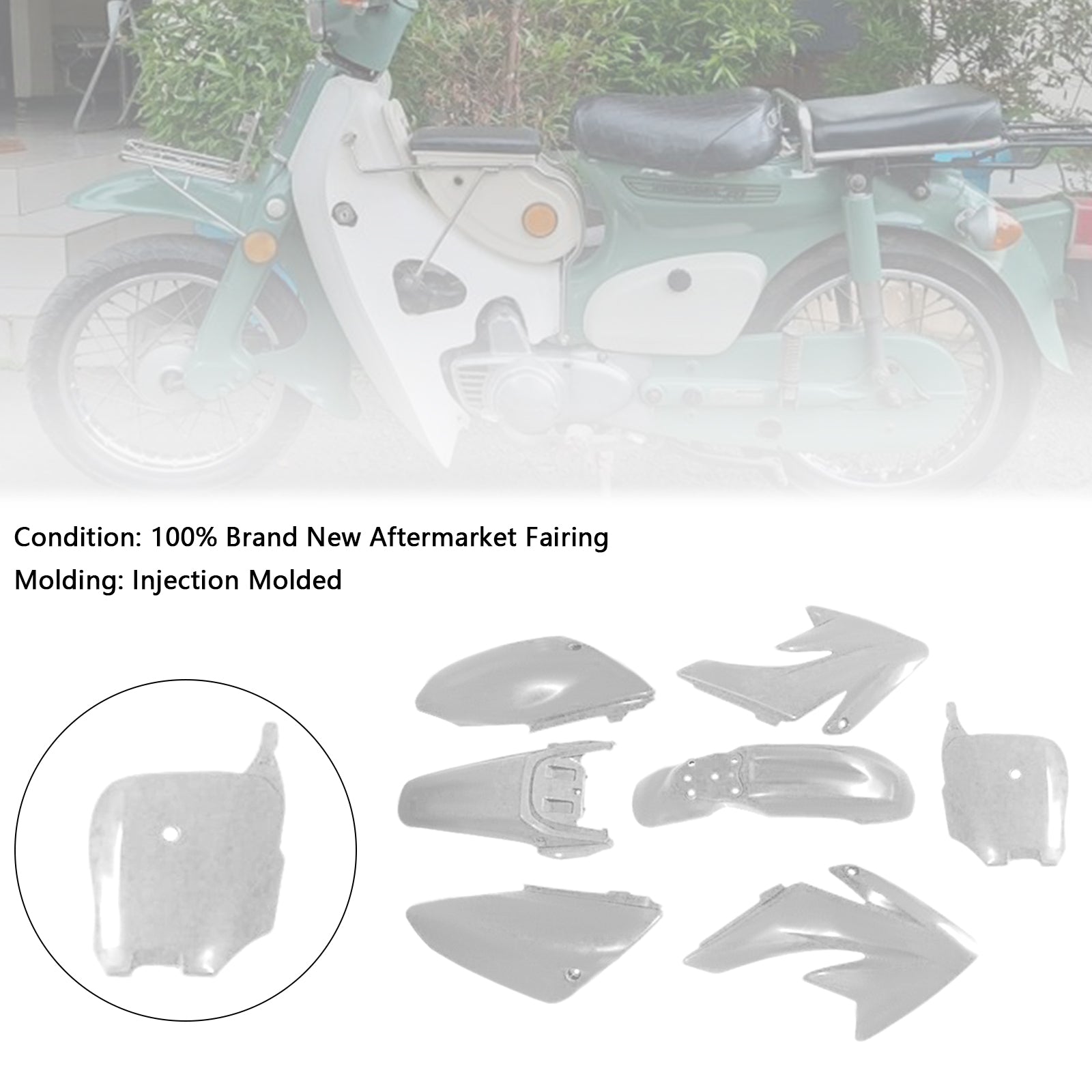 HONDA CRF70 DIRT BIKE Body Plastic Kit Fender Fairing