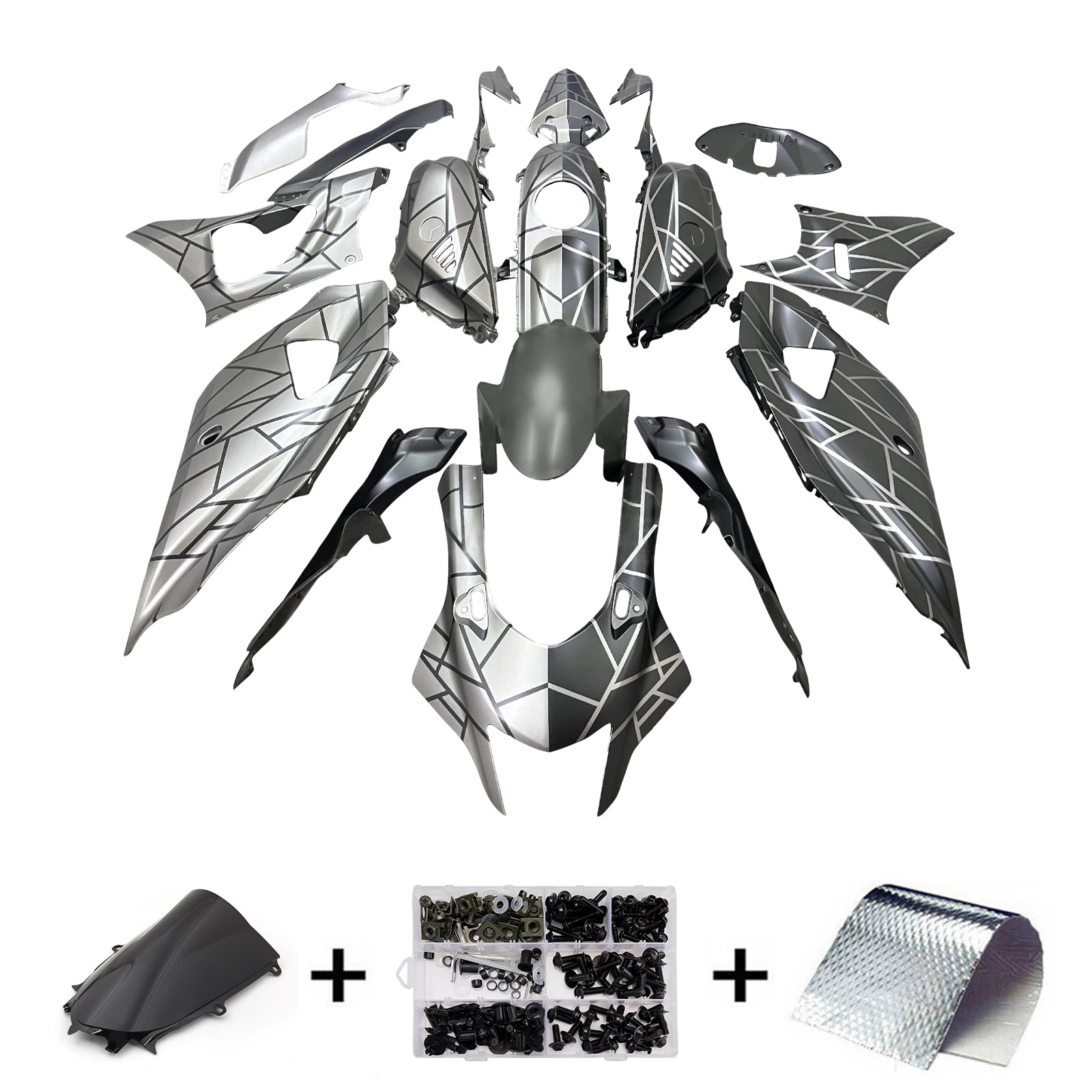 Injection Fairing Kit Bodywork Plastic ABS fit For Yamaha YZF-R7 2021-2025