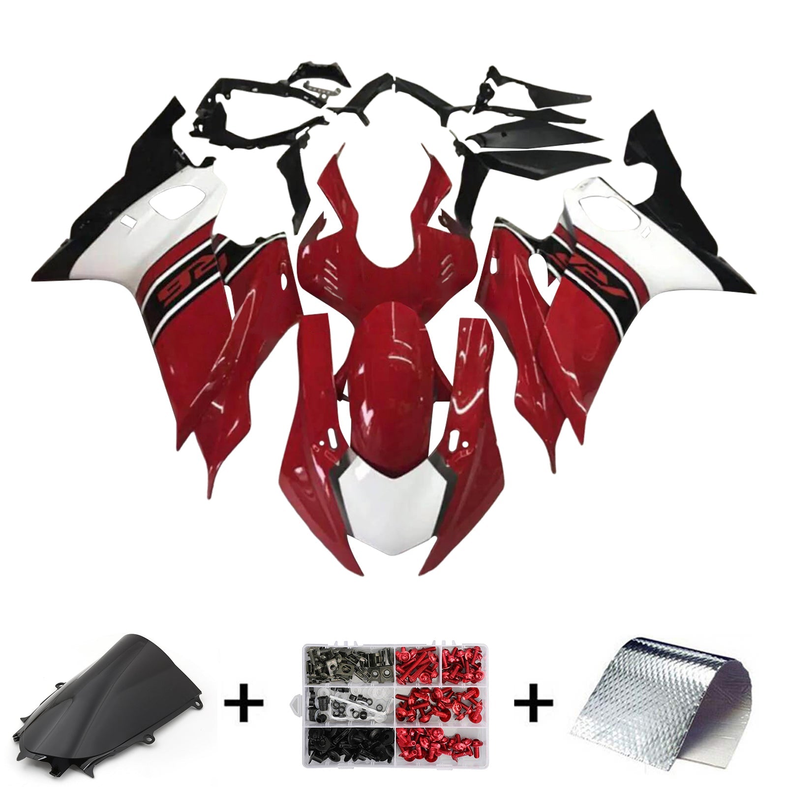 Yamaha YZF-R6 2017-2023 Fairing Kit Bodywork Plastic ABS