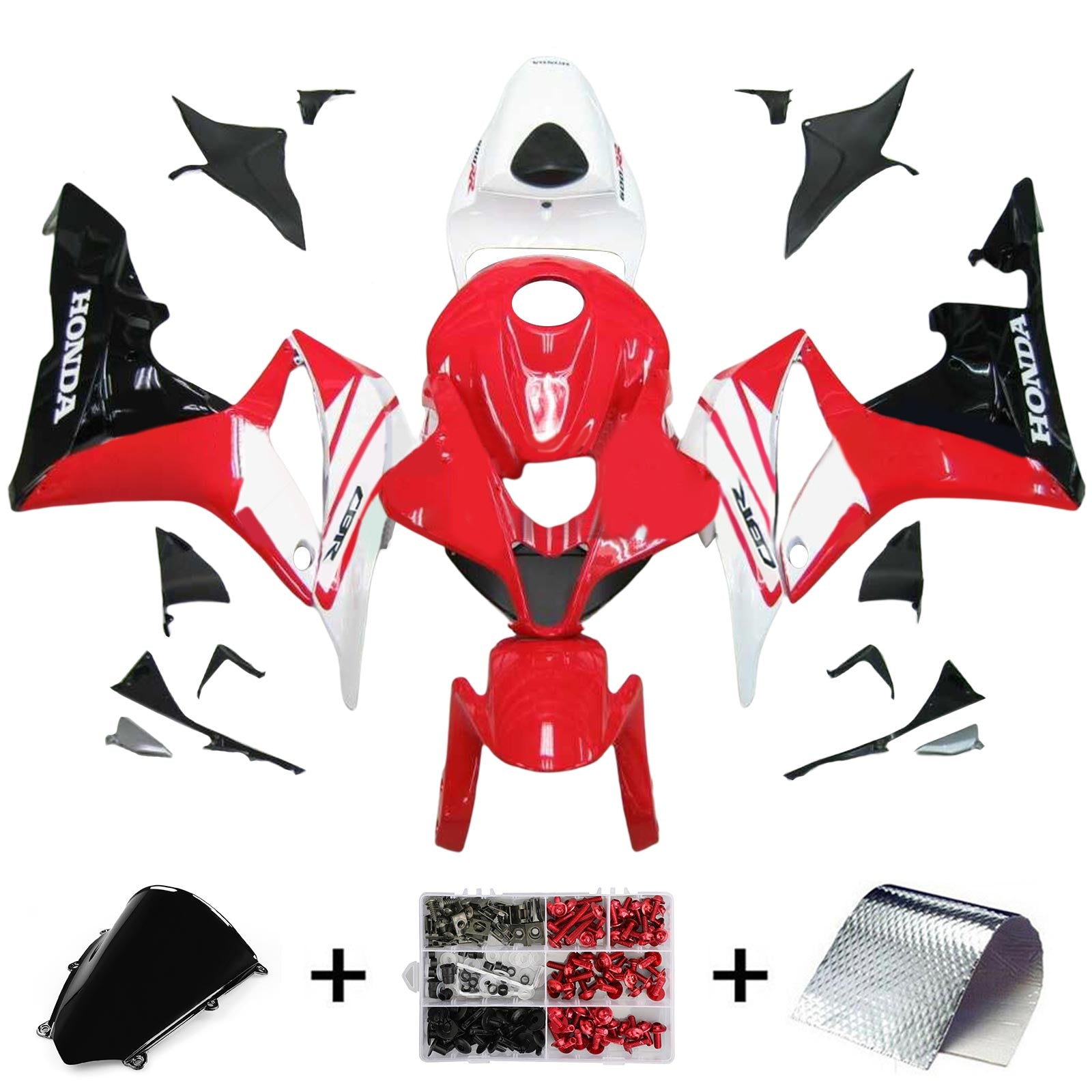 Honda CBR600RR 2007-2008 F5 Fairing Kit Bodywork Plastic ABS