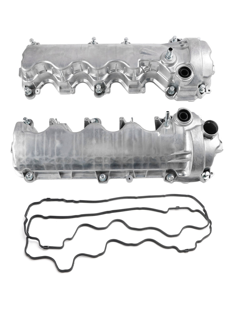 L+R Engine Valve Cover w/Gasket 9L1Z6582C 9L1Z6582D For Ford Expedition F150