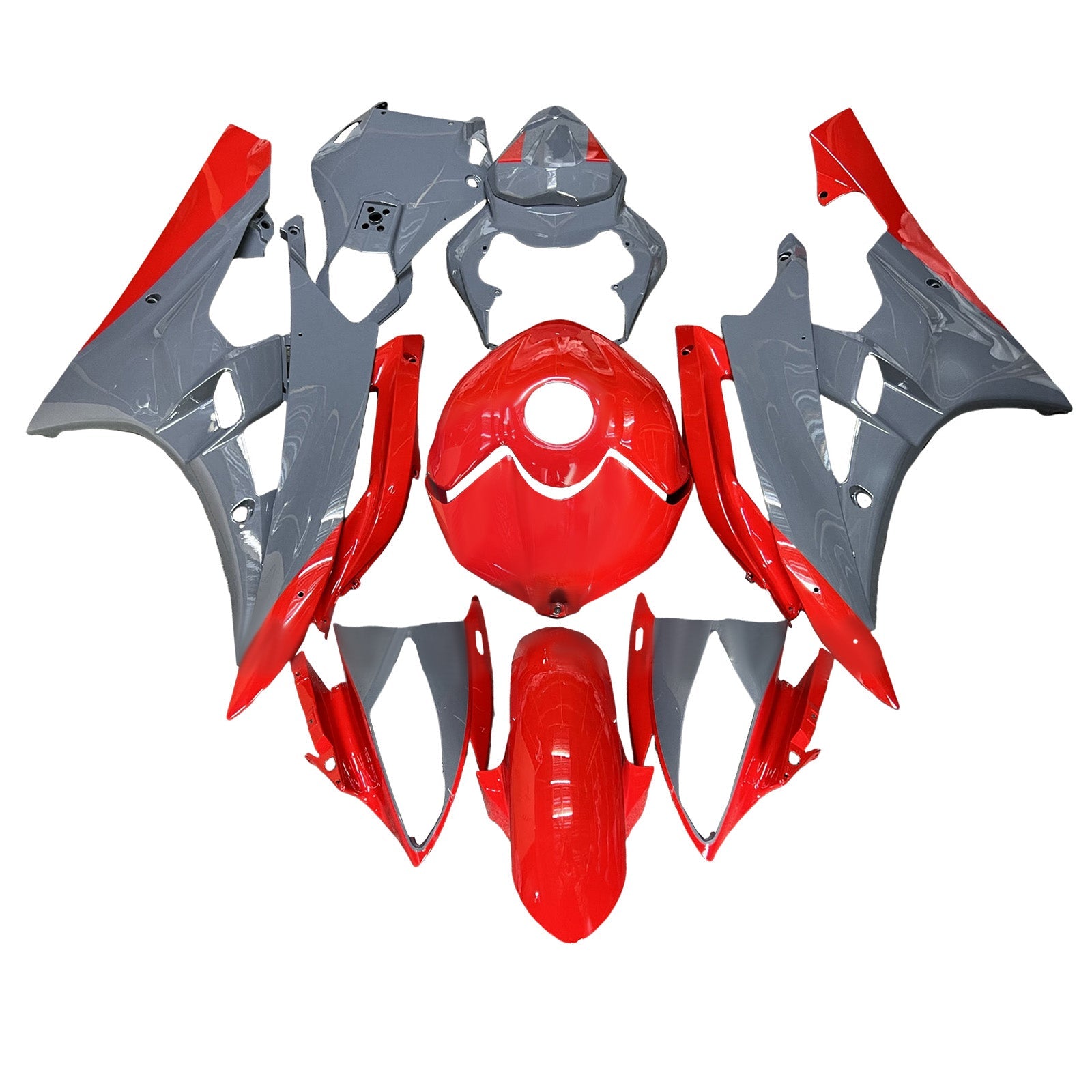 Injection Fairing Kit Bodywork Plastic ABS For Yamaha YZFR6 YZF-R6 2006-2007