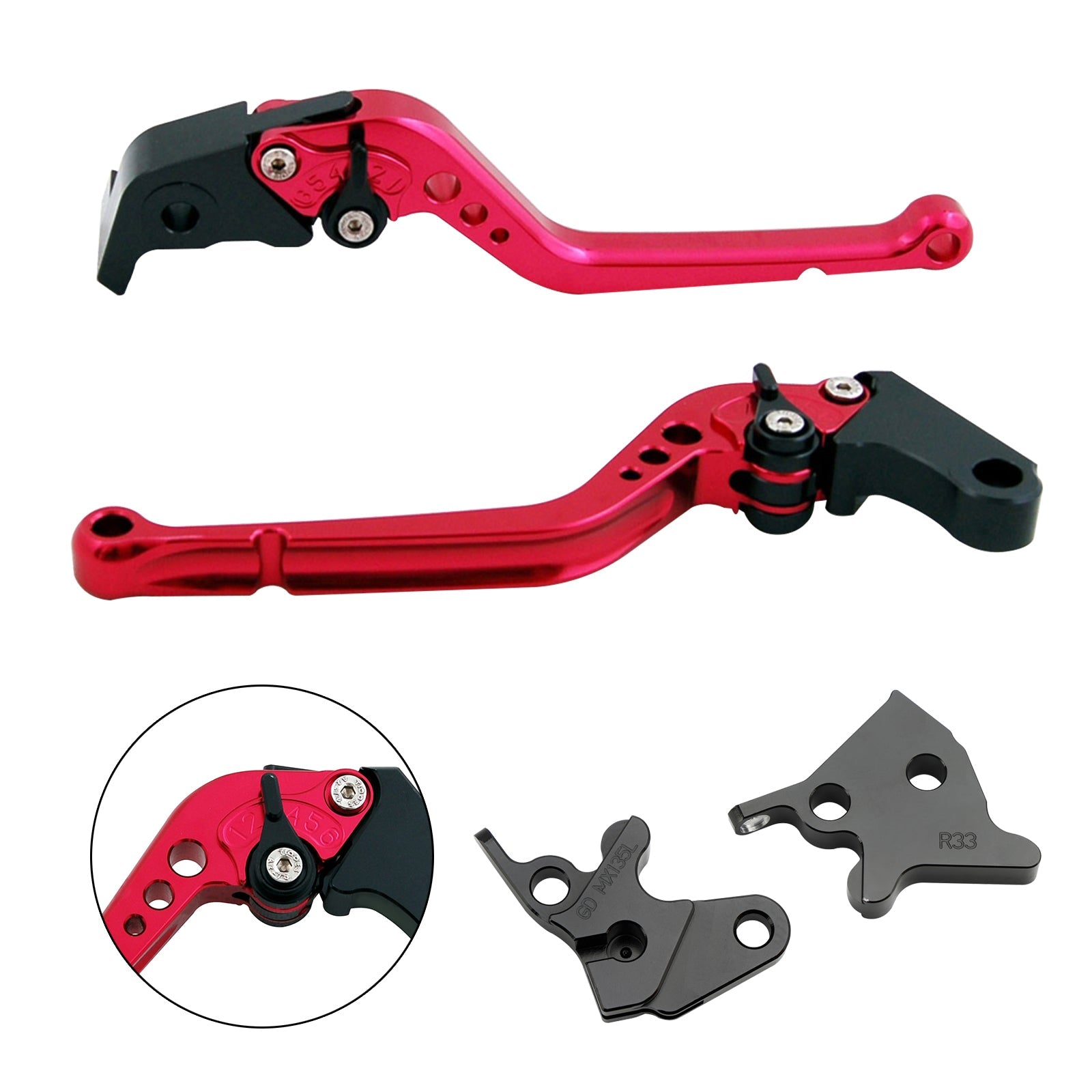 2005-2014 야마하 YBR125 롱 클러치 브레이크 레버