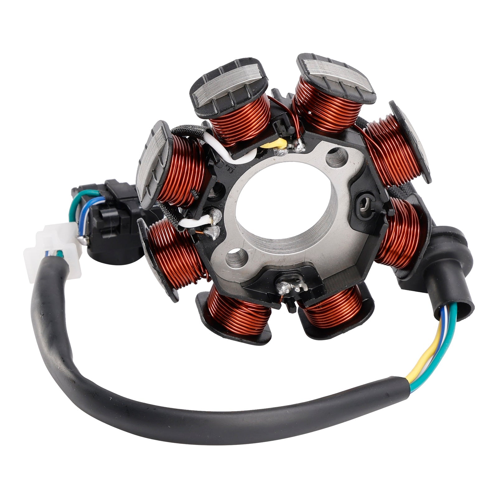 8 COIL - 4 WIRE - STATOR ASSY FOR SUZUKI GSX110 FX110 FD110 32101-30D00