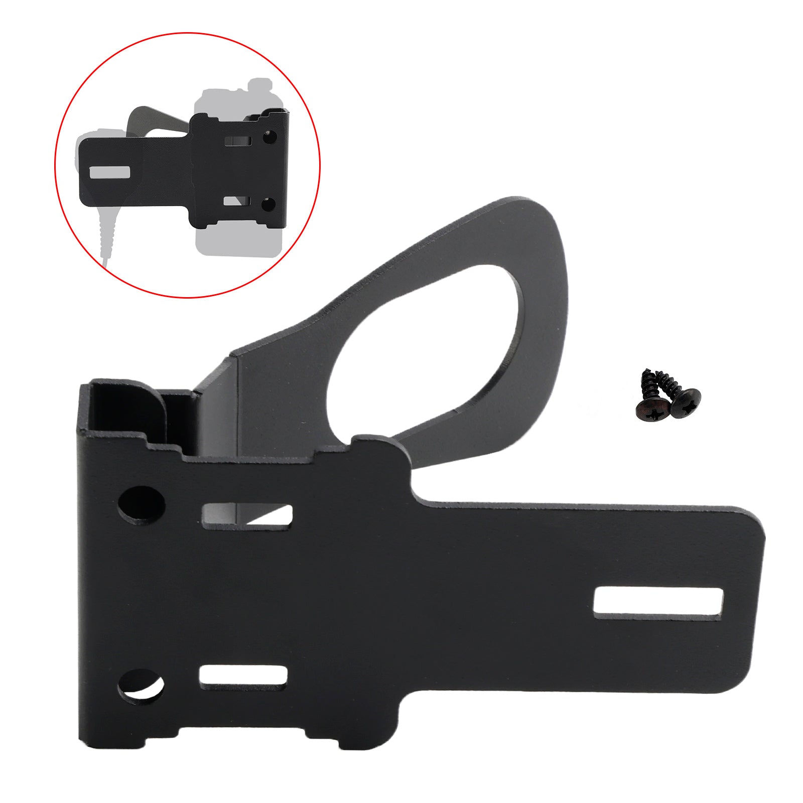 Handheld Radio Grab Bar Mount Mic Mount Holder Fit for Wrangler JK and JL
