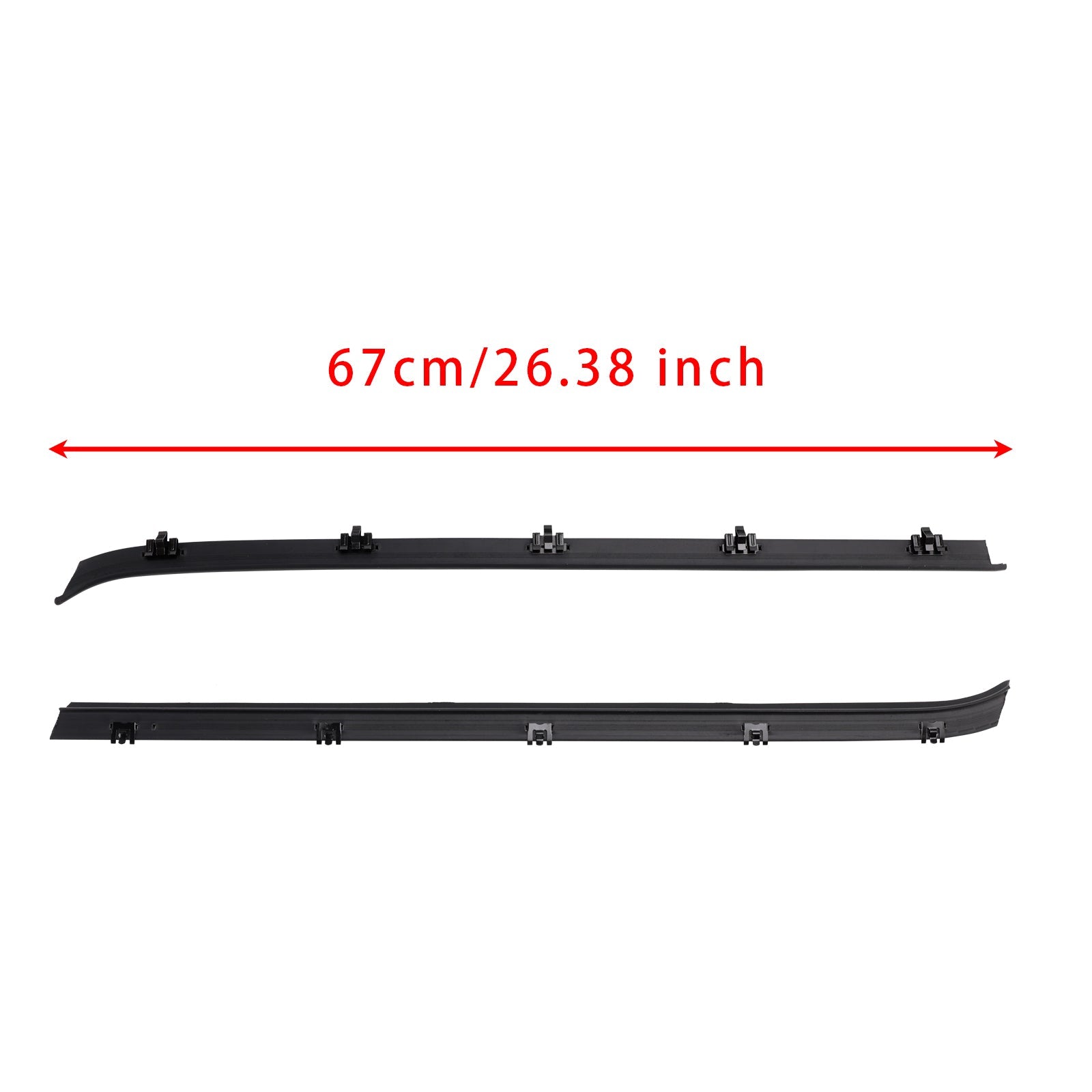 4PCS Car Window Weatherstrip+2 Seals For GMC C1500 C2500 C3500 K1500 K2500 K3500