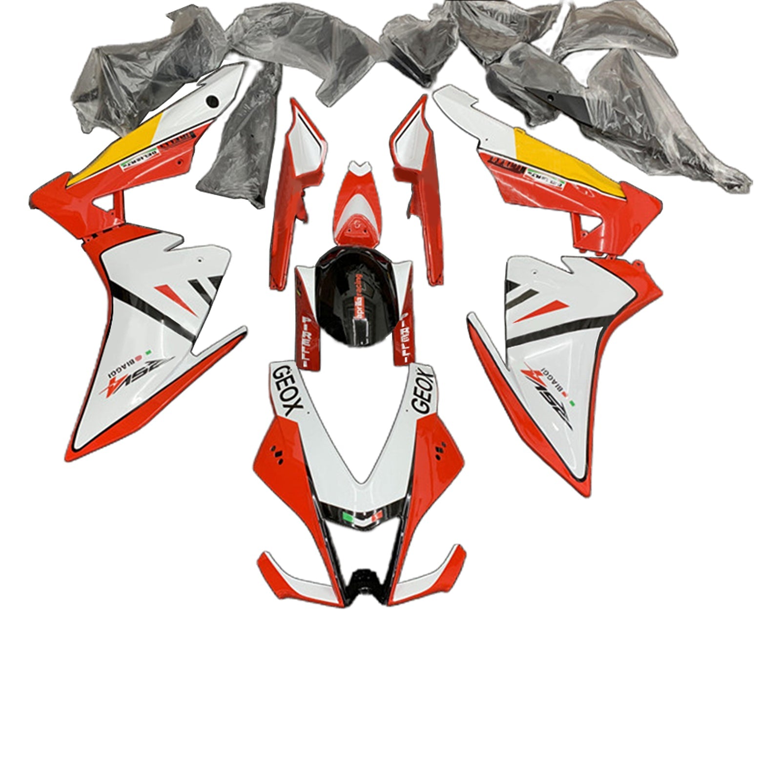 Amotopart Aprilia RSV4 1000 2009-2015 Fairing Kit Bodywork Plastic ABS