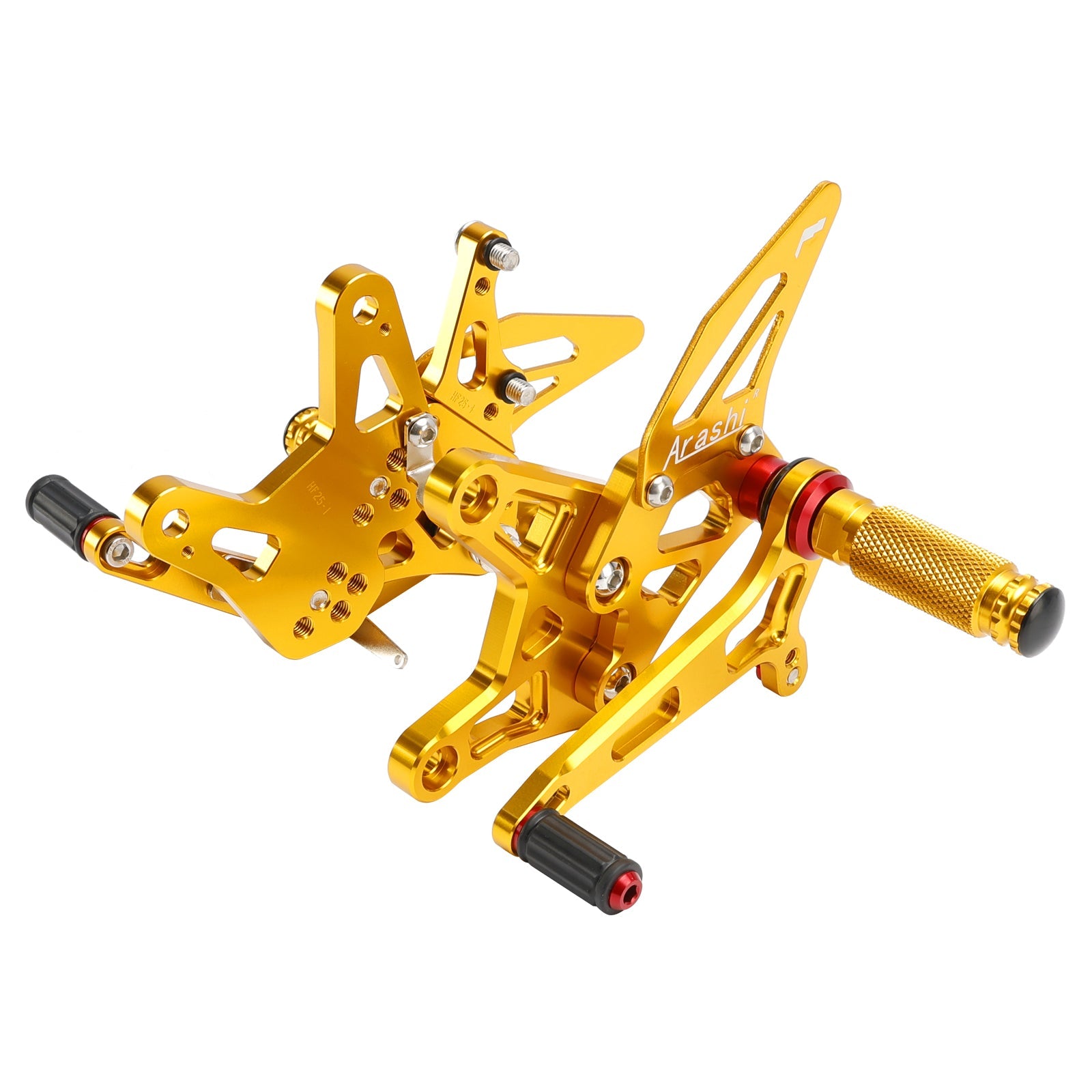 ALUMINUM ADJUSTABLE REAR SET REARSET FOR KAWASAKI ZX636 NINJA ZX-6R 2024 2025