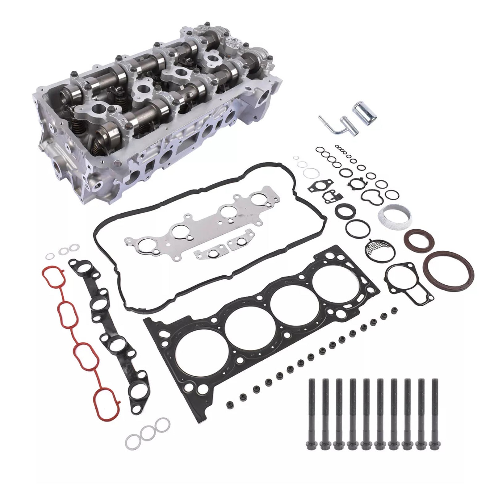 2005-2016 Toyota Tacoma 2TR-FE Engine Cylinder Head Bolts Gasket Set 11101-75151 11101-75200