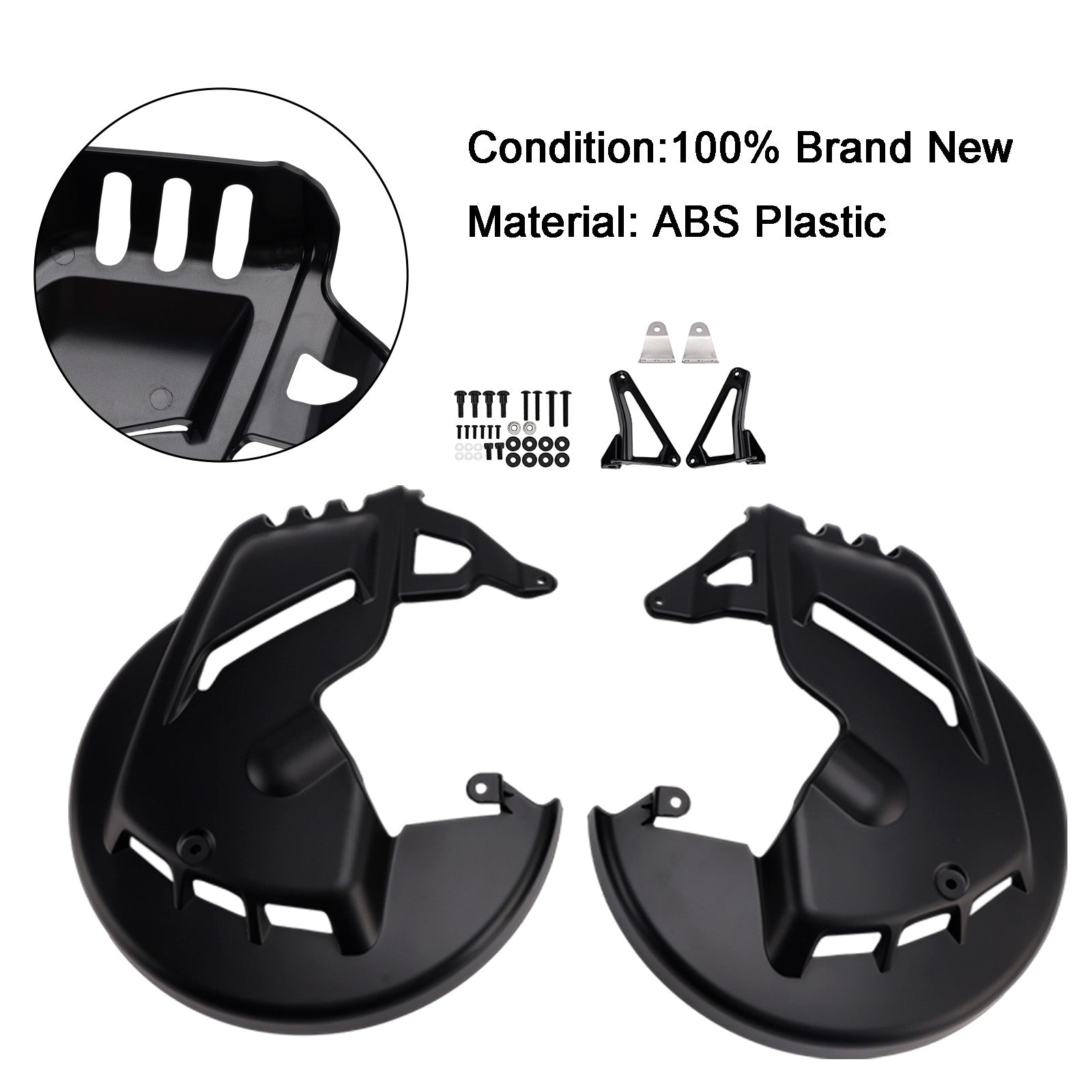 2001-2015 For Honda Goldwing and Goldwing Tour models Front Brake Disc Rotor Covers