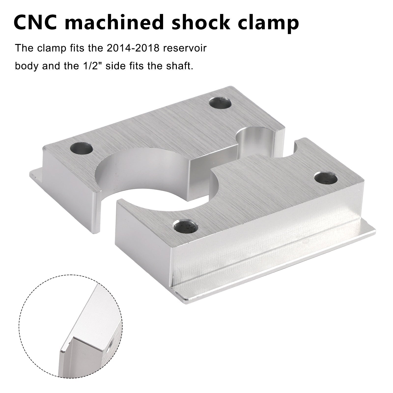 Reservoir body & Shaft Clamp 803-00-208 For Fox Float X Shock rebuild Vise Clamp