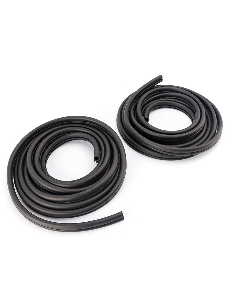 2PCS Weatherstrip Door Seal For Chevrolet Silverado 2500 Extended Cab 2000-2007