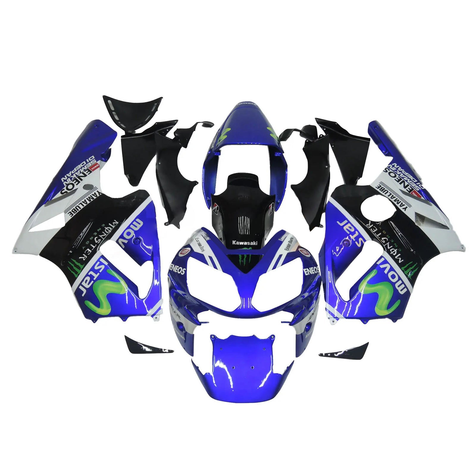 Kawasaki ZX12R 2002-2005 Fairing Kit Bodywork Plastic ABS