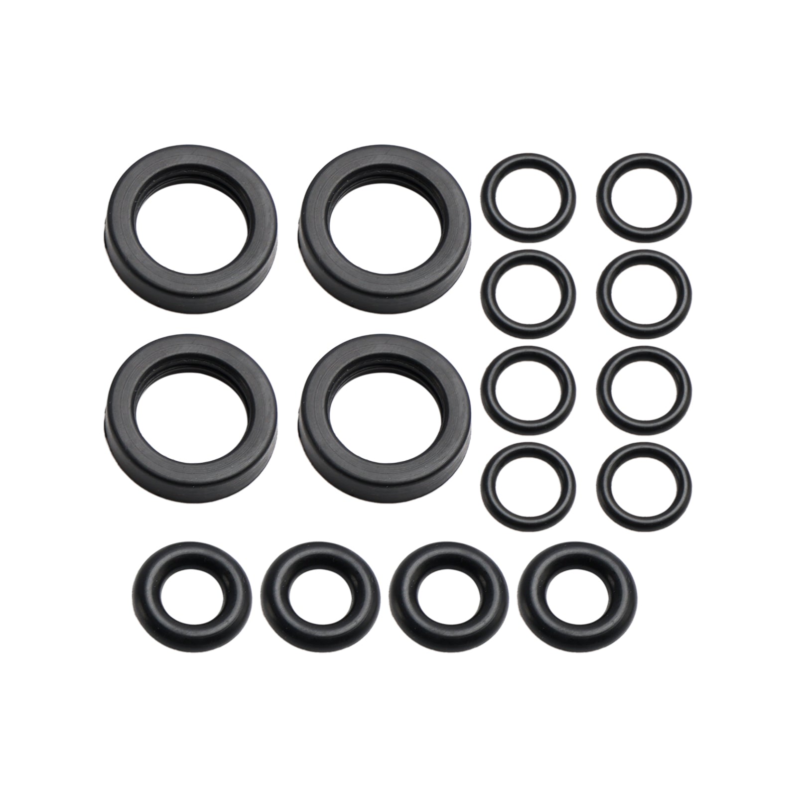 4PCS Fuel Injector Seal O-Ring Kit fit Honda Accord CRX Civic DelSol Prelude