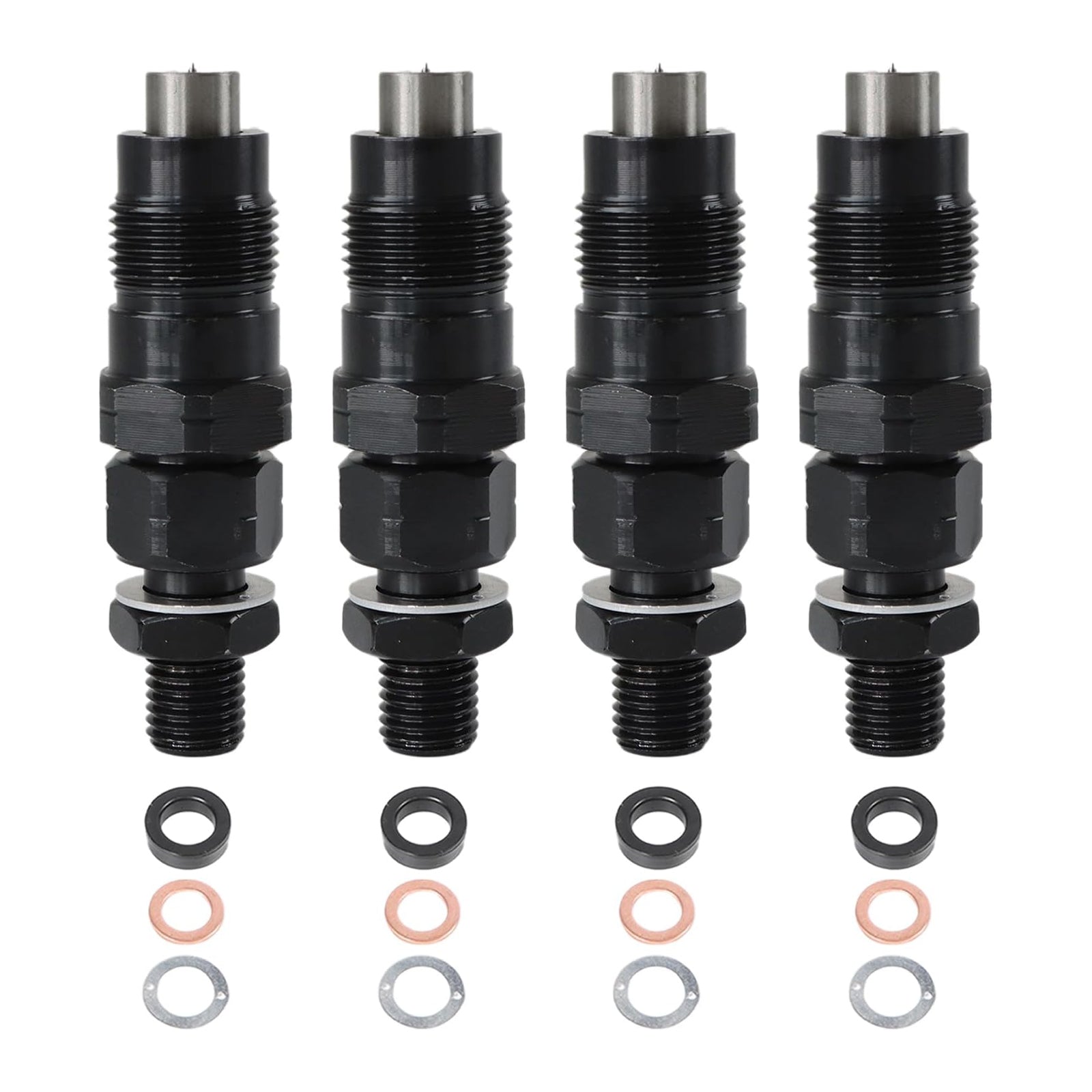 4Pcs Fuel Injector For Toyota 3L Hilux Hiace 2.8L Engine 23600-59105