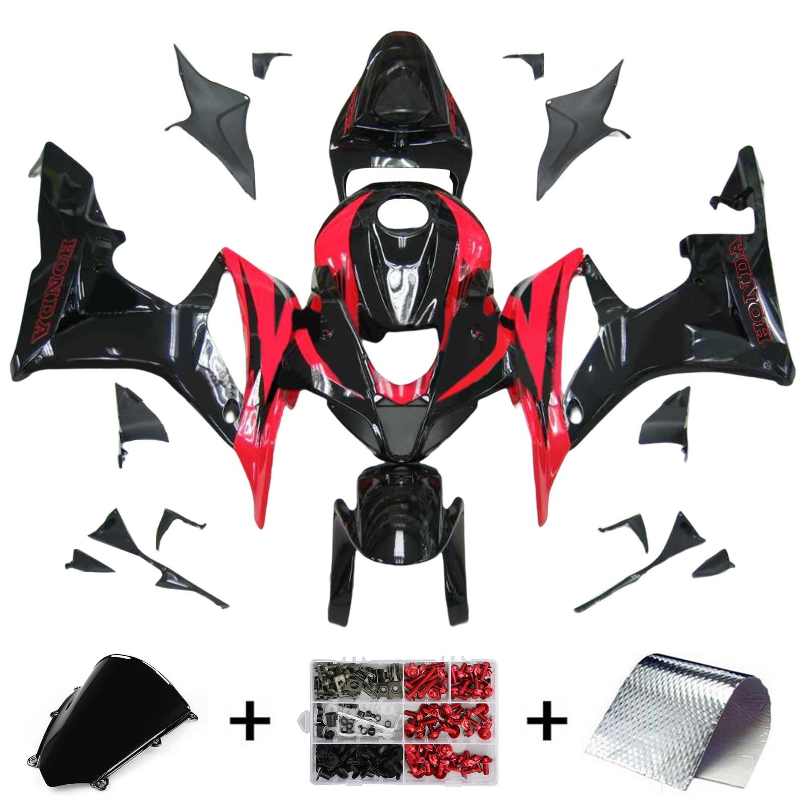 Honda CBR600RR 2007-2008 F5 Fairing Kit Bodywork Plastic ABS