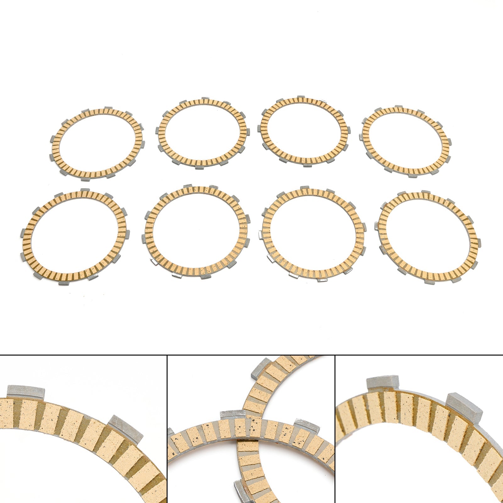 Clutch Friction Plate Kit fit for Honda VTX1300 2003-2009 VTX1800 2002-2008
