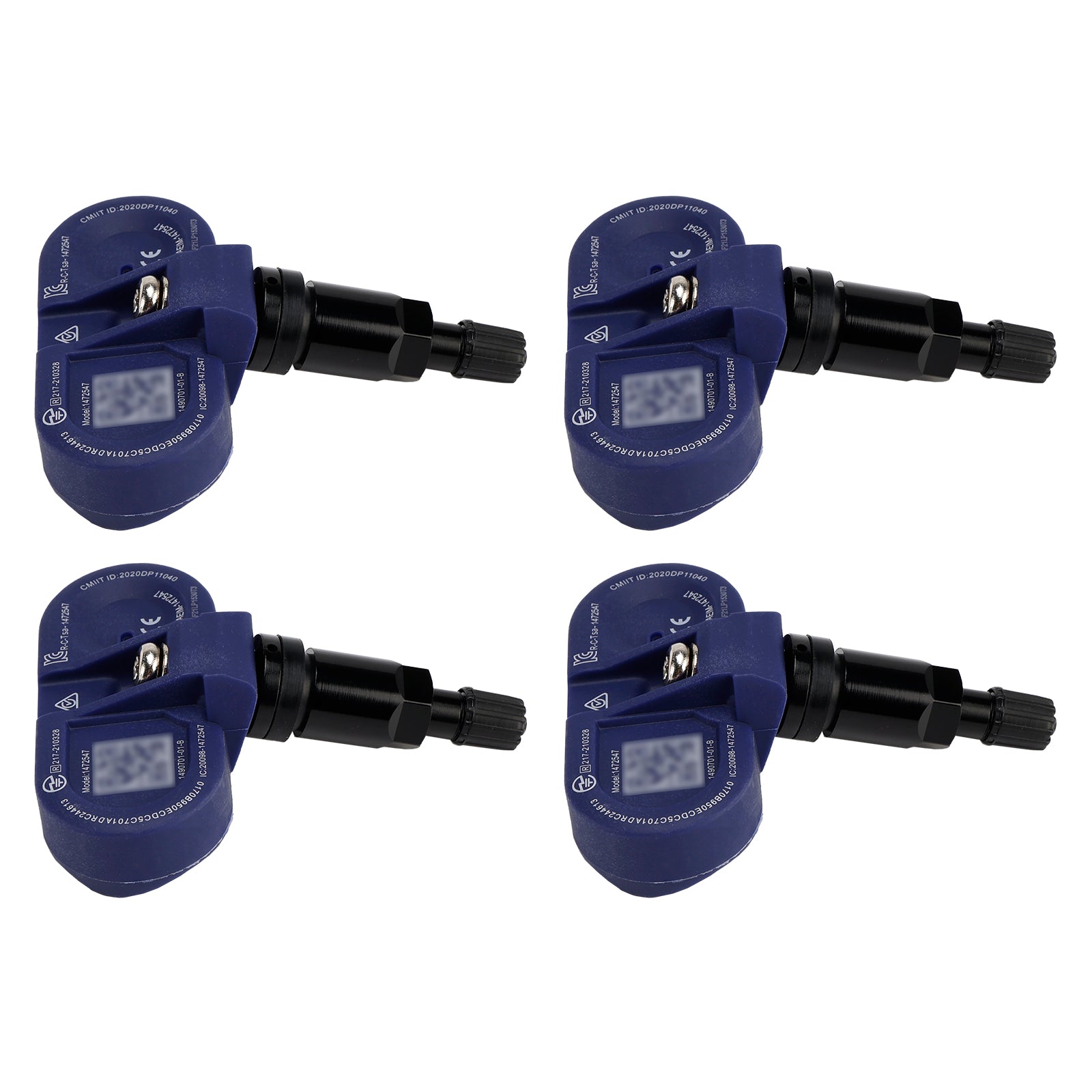 2021-2024 Tesla Model 3 / S / X / Y 4Pcs Bluetooth TPMS Tire Pressure Sensor
