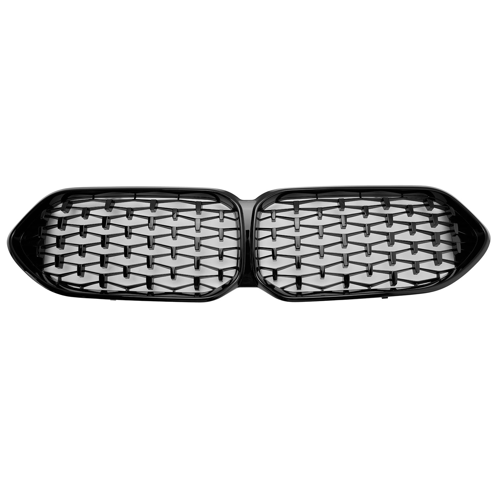 Gloss Black Front Grille Grill Fit BMW 2 Series F44 2020-2023 Coupe M Diamond