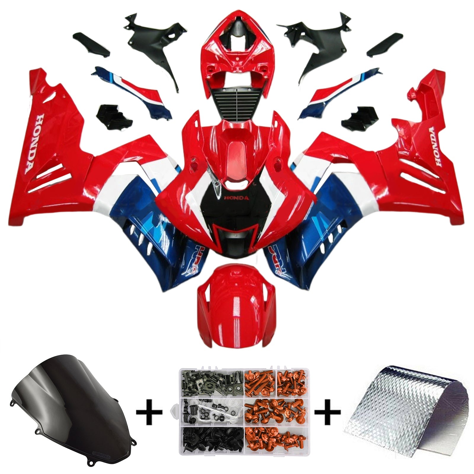 Injection Fairing Kit Bodywork Plastic ABS For Honda CBR1000RR-R 2020-2023