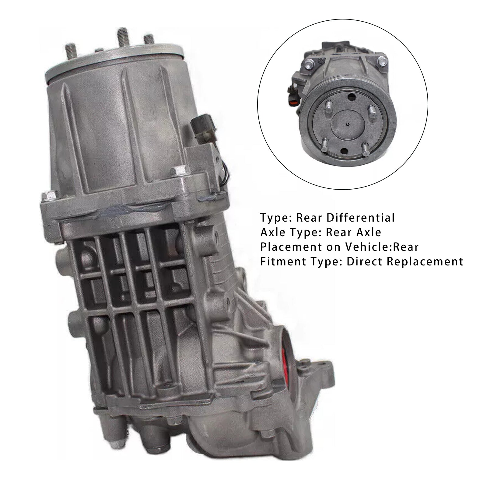 2007-2017 Jeep Patriot (Rr), w/o low range Rear Differential Axle Carrier 3501A115 3501A036 3570A004