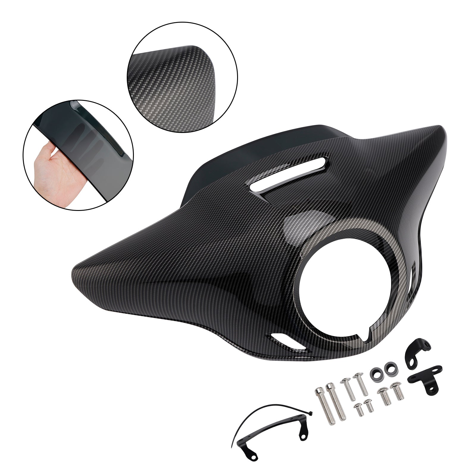 2021-2024 HONDA CM300 CM500 Windshield WindScreen Headlight Fairing